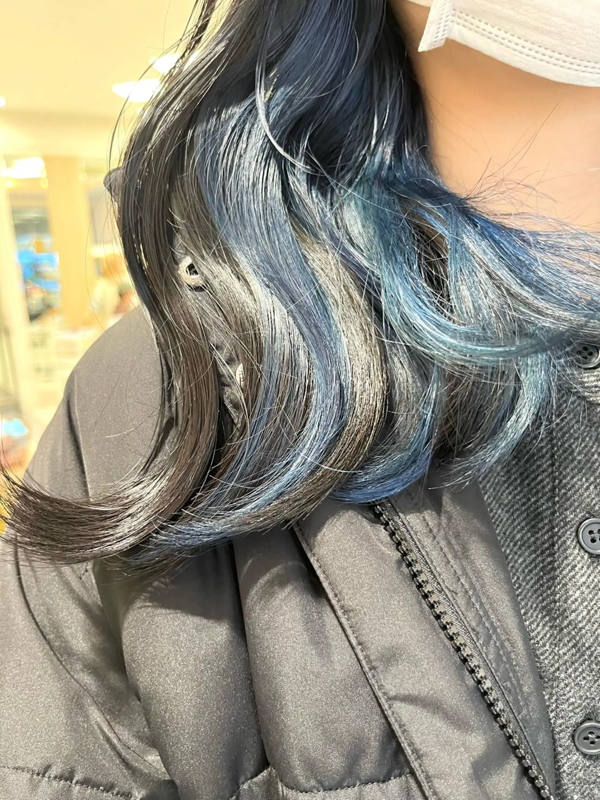 ロング カラー ブルーカラー ✔️ダブルカラー ✔️ショート✔️今野のヘアスタイル