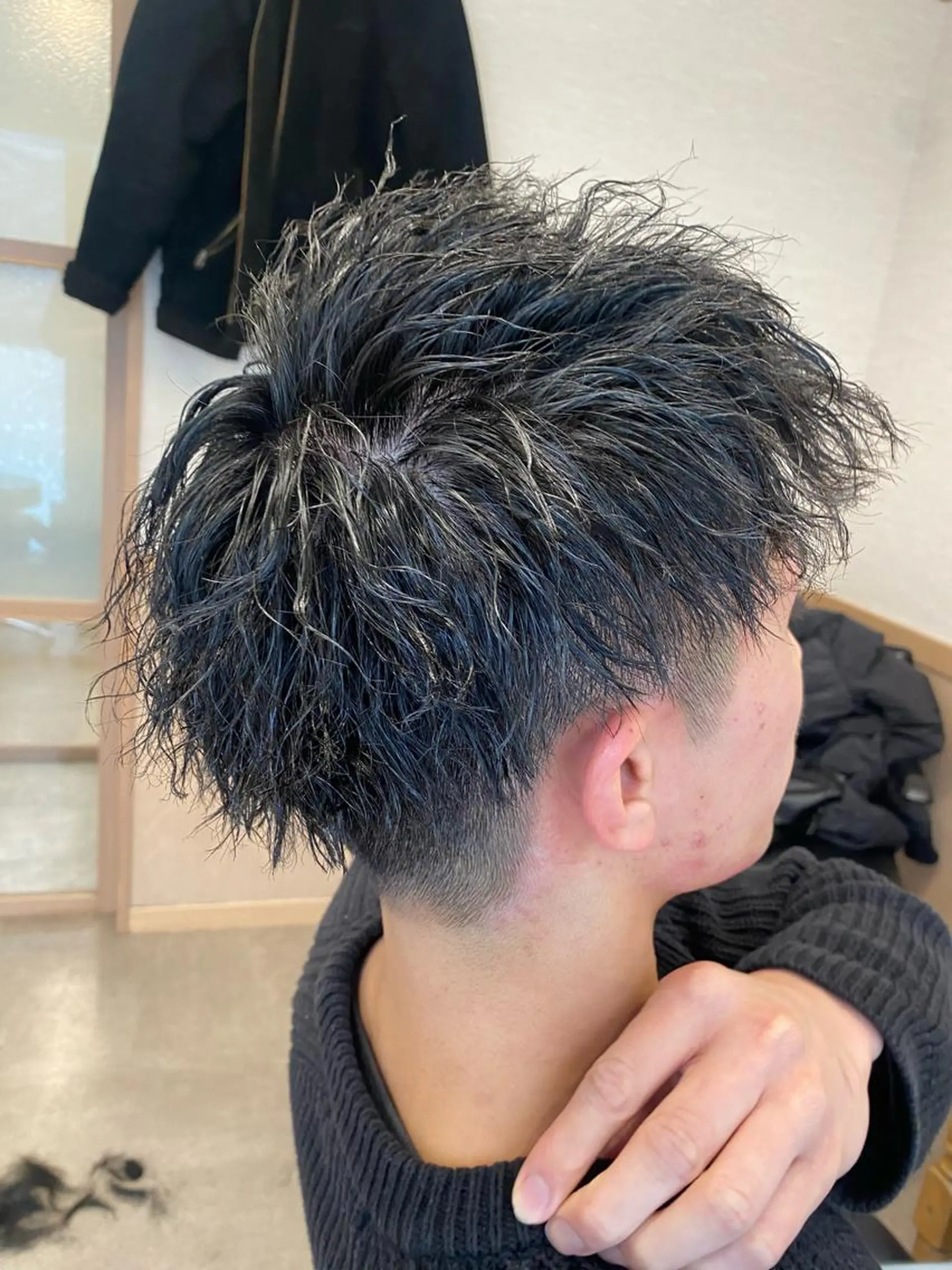 メンズ メンズパーマ メンズツイストパーマ ツイストパーマ GO TODAY  SHAiRE SALON 名古屋店所属・艶カラー/髪質改善/ 西　大喜(ひろき)のヘアスタイル