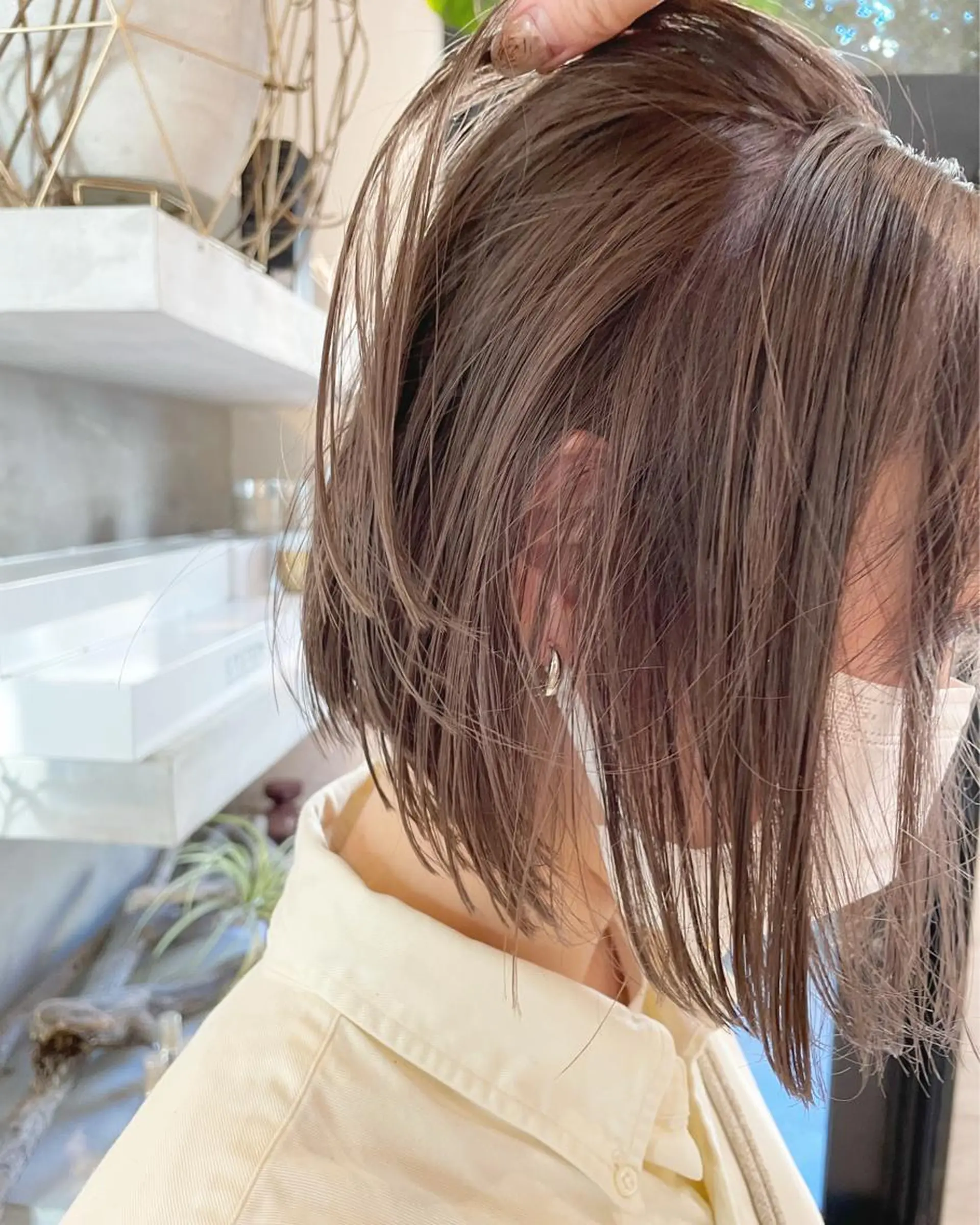 ショート カラー ブリーチ 透明感カラー 🫧透明感ヘア🫧 🧸竹花　彩希🧸のヘアスタイル