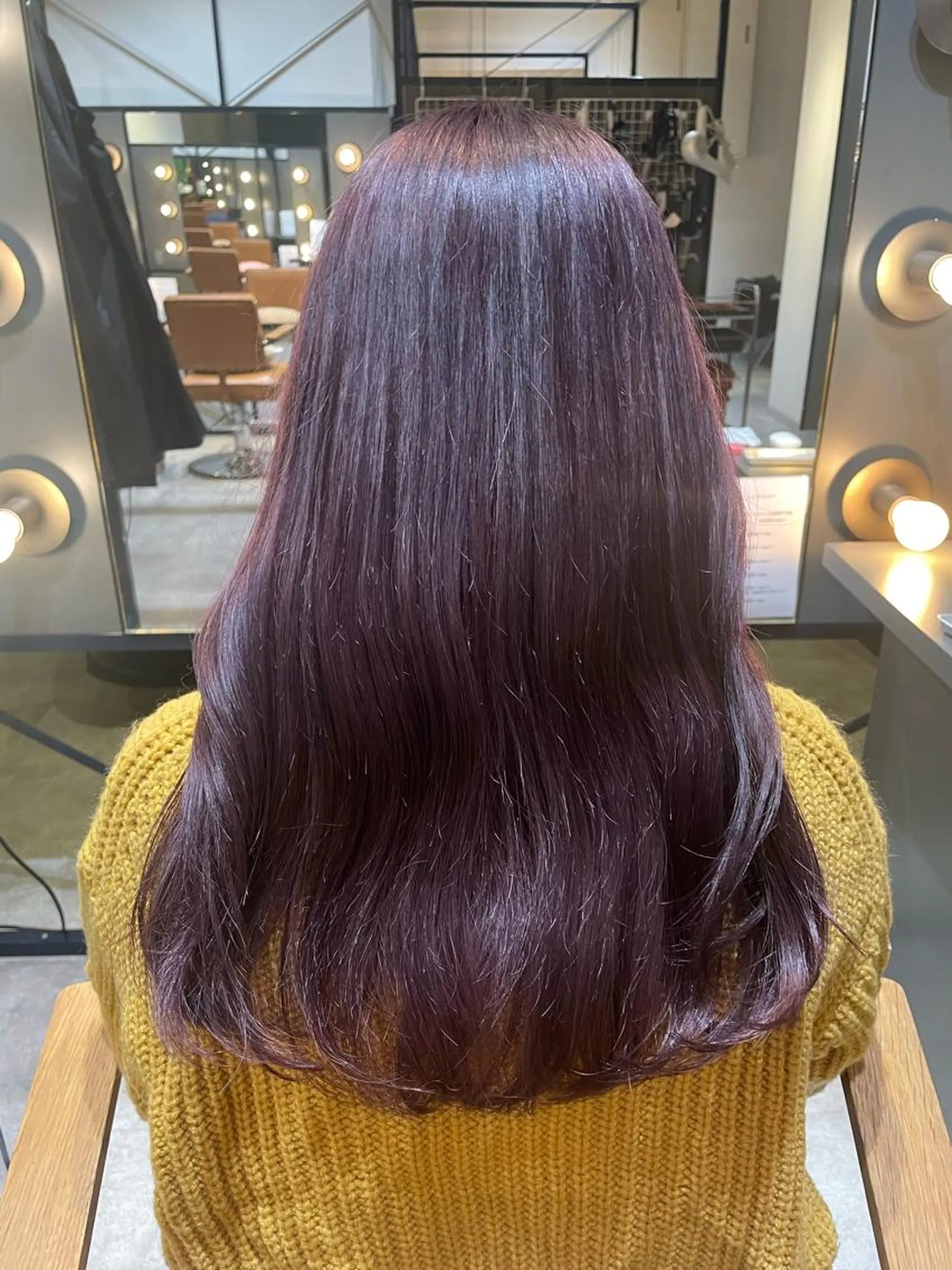 ロング カラー ヘアアレンジ INCE HAIR ひらい なつきのヘアスタイル