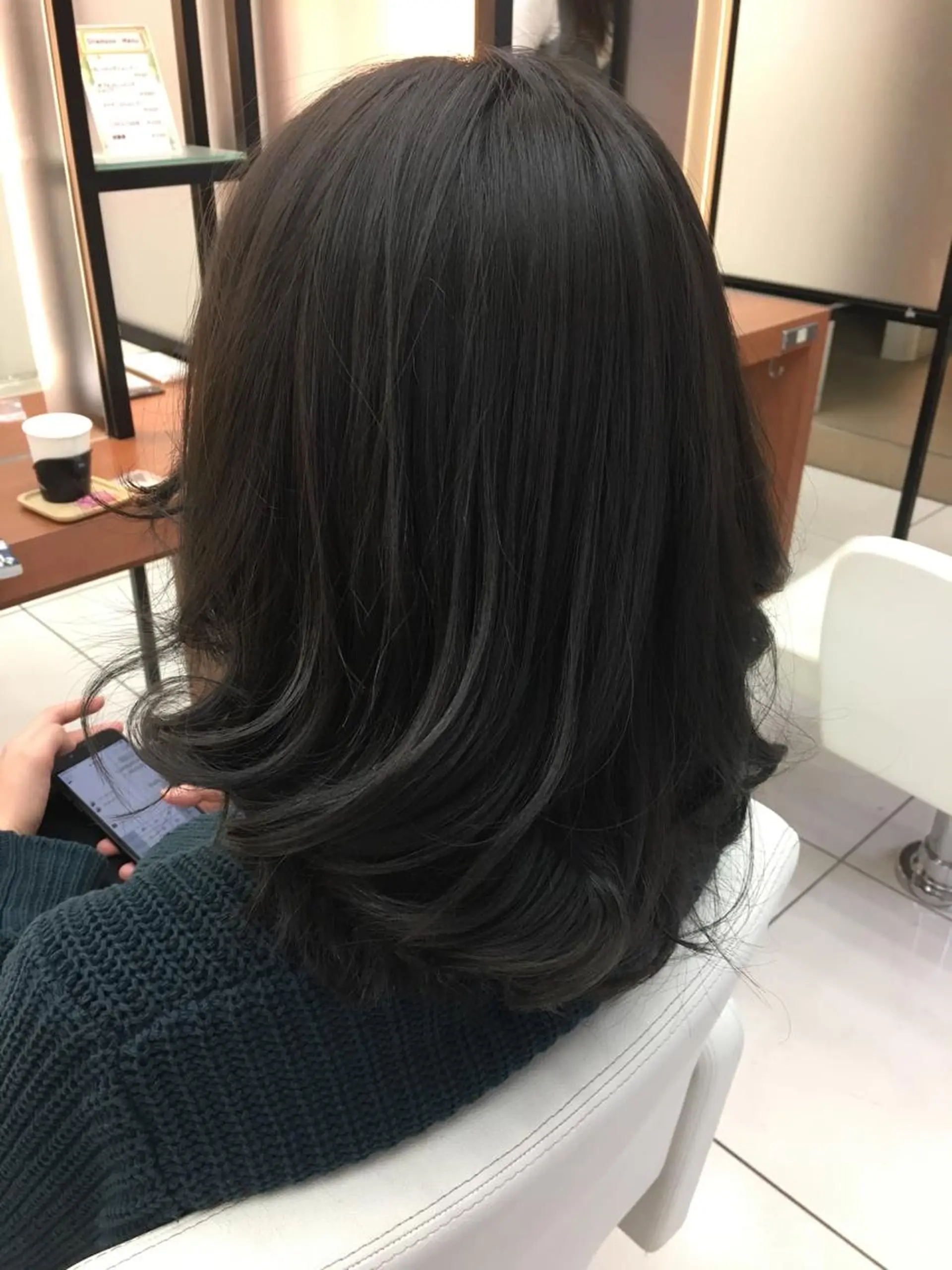 カラー イルミナカラー 縮毛矯正 N° jillva ♦️川端裕司♦️のヘアスタイル