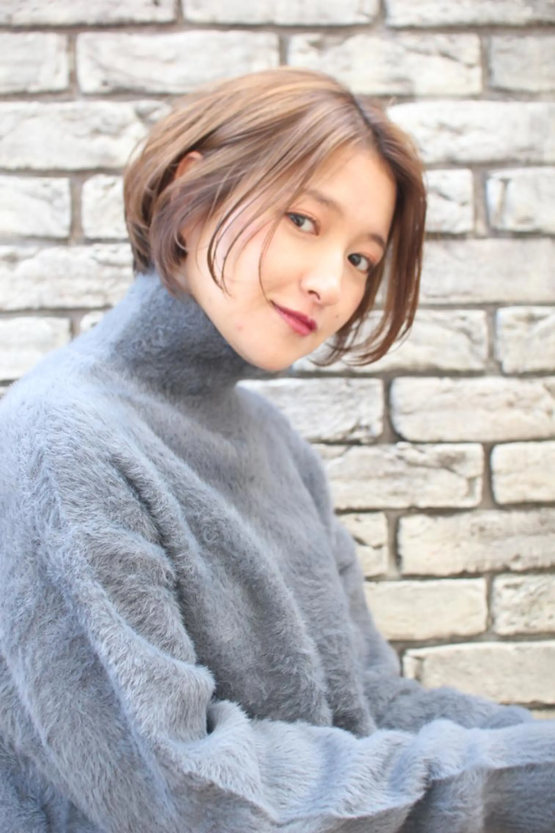 ショート カラー 羽田 ひろむのヘアスタイル