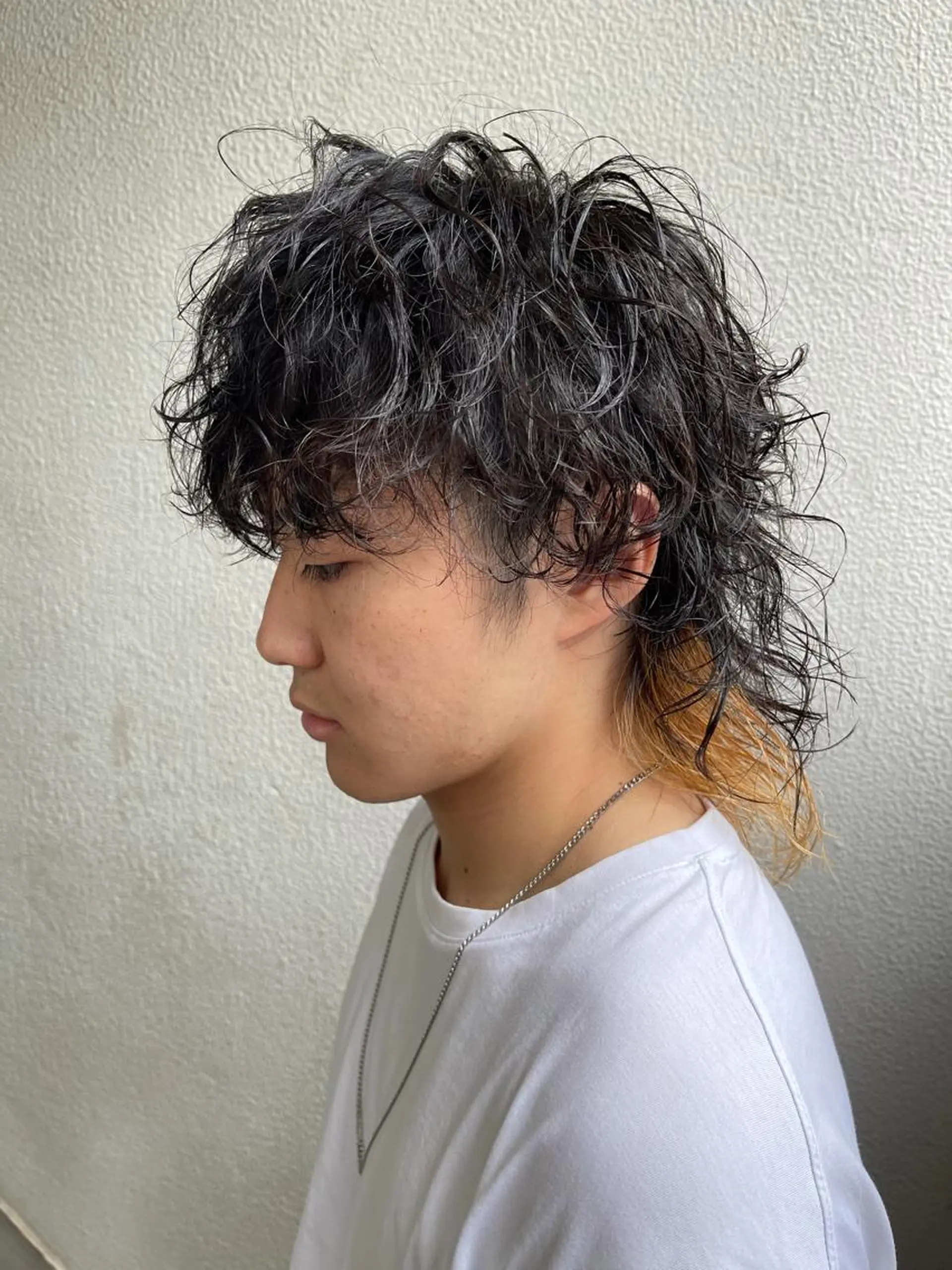 カラー パーマ メンズ カット パーマ 森本裕/オーナー/ スパイラルパーマのヘアスタイル