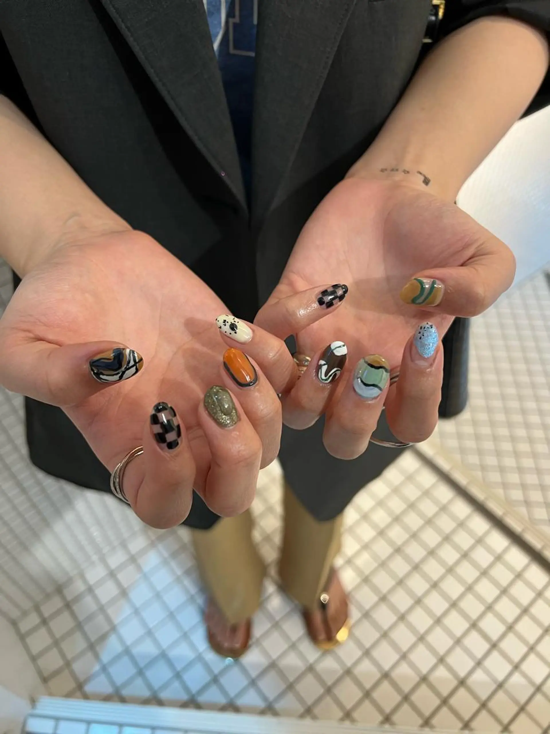 ネイル 【韓国ヘア・ネイル】 HINATA🍒のネイルデザイン