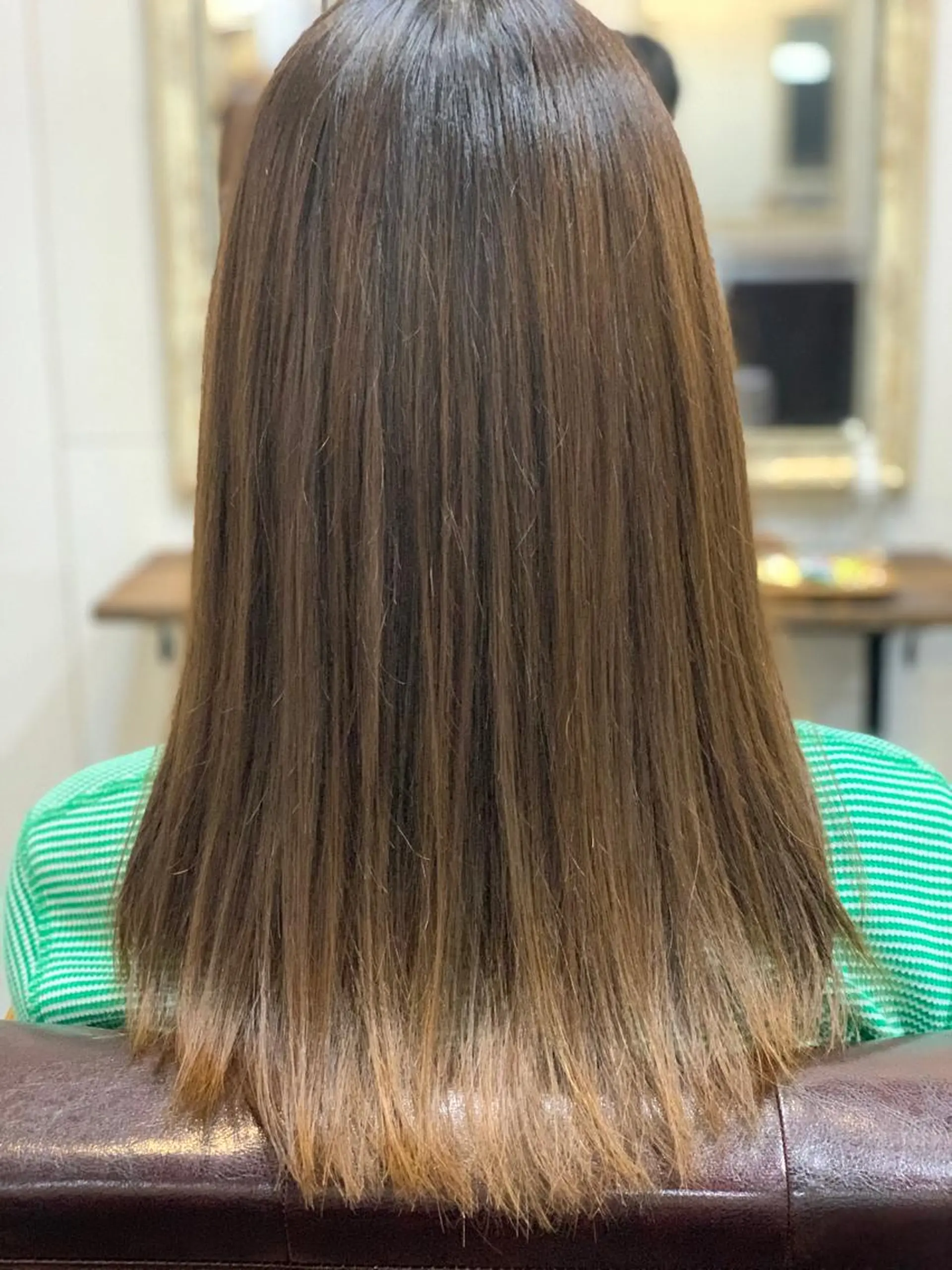 セミロング 前井 正人のヘアスタイル