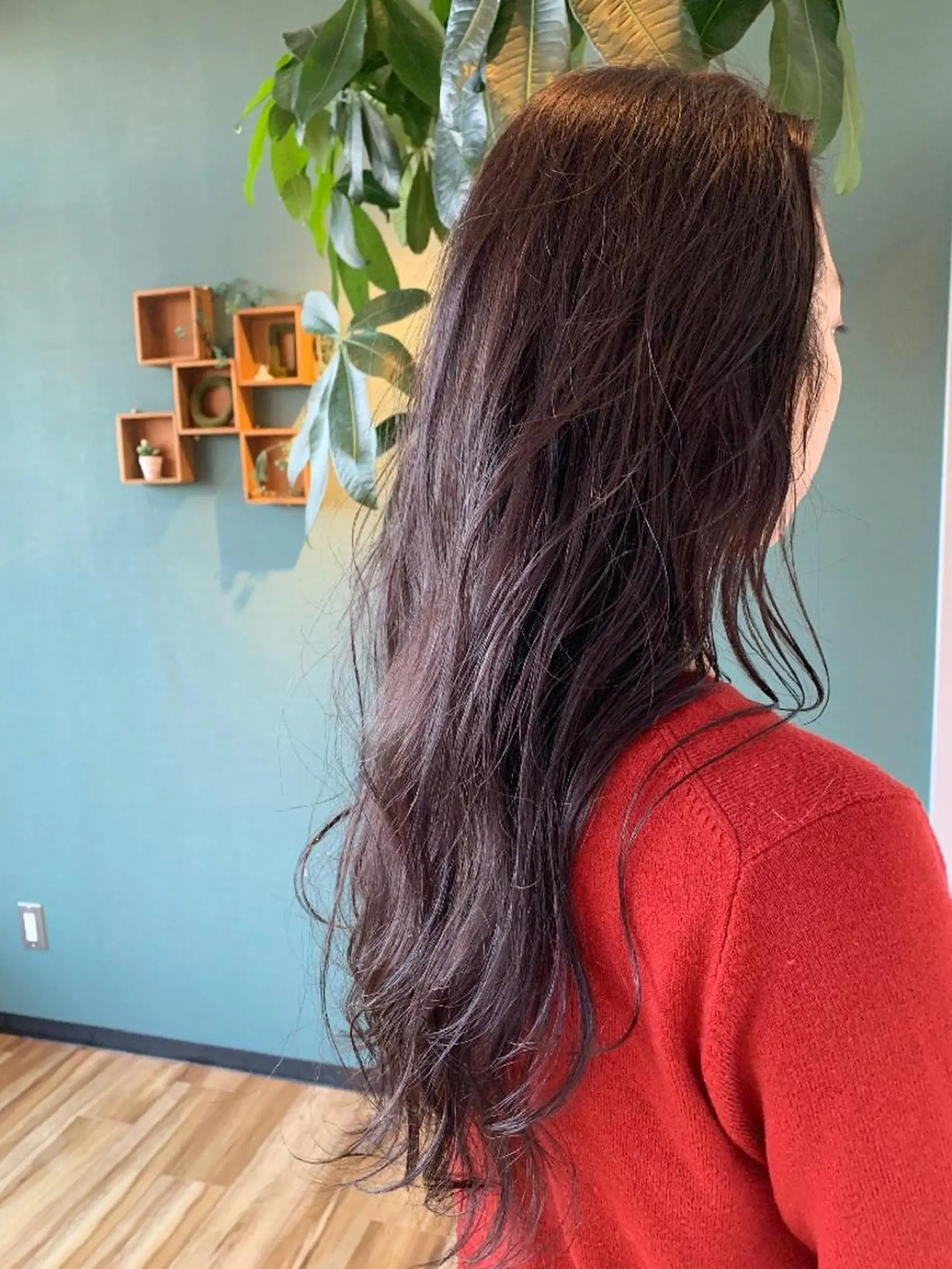 ロング カラー かしわば しょうのヘアスタイル