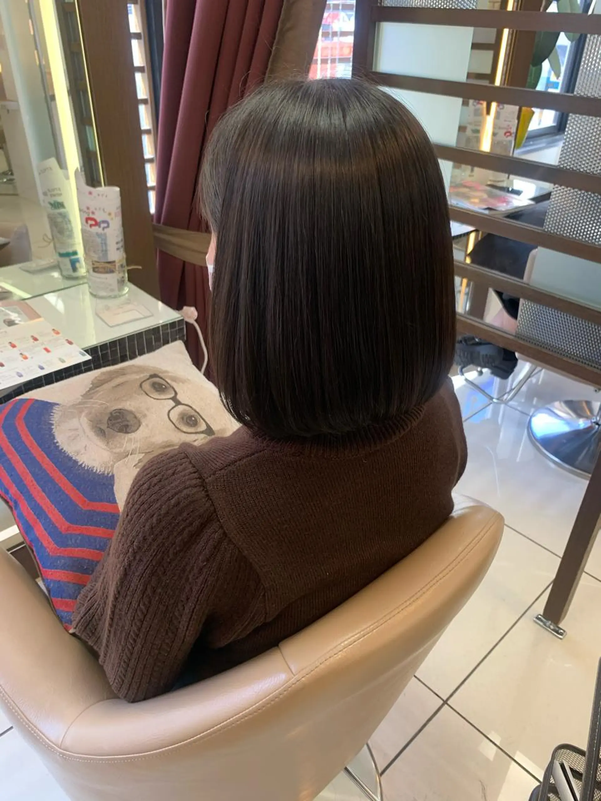 ミディアム カラー 羽エクステ🩷 🤍まき🤍のヘアスタイル