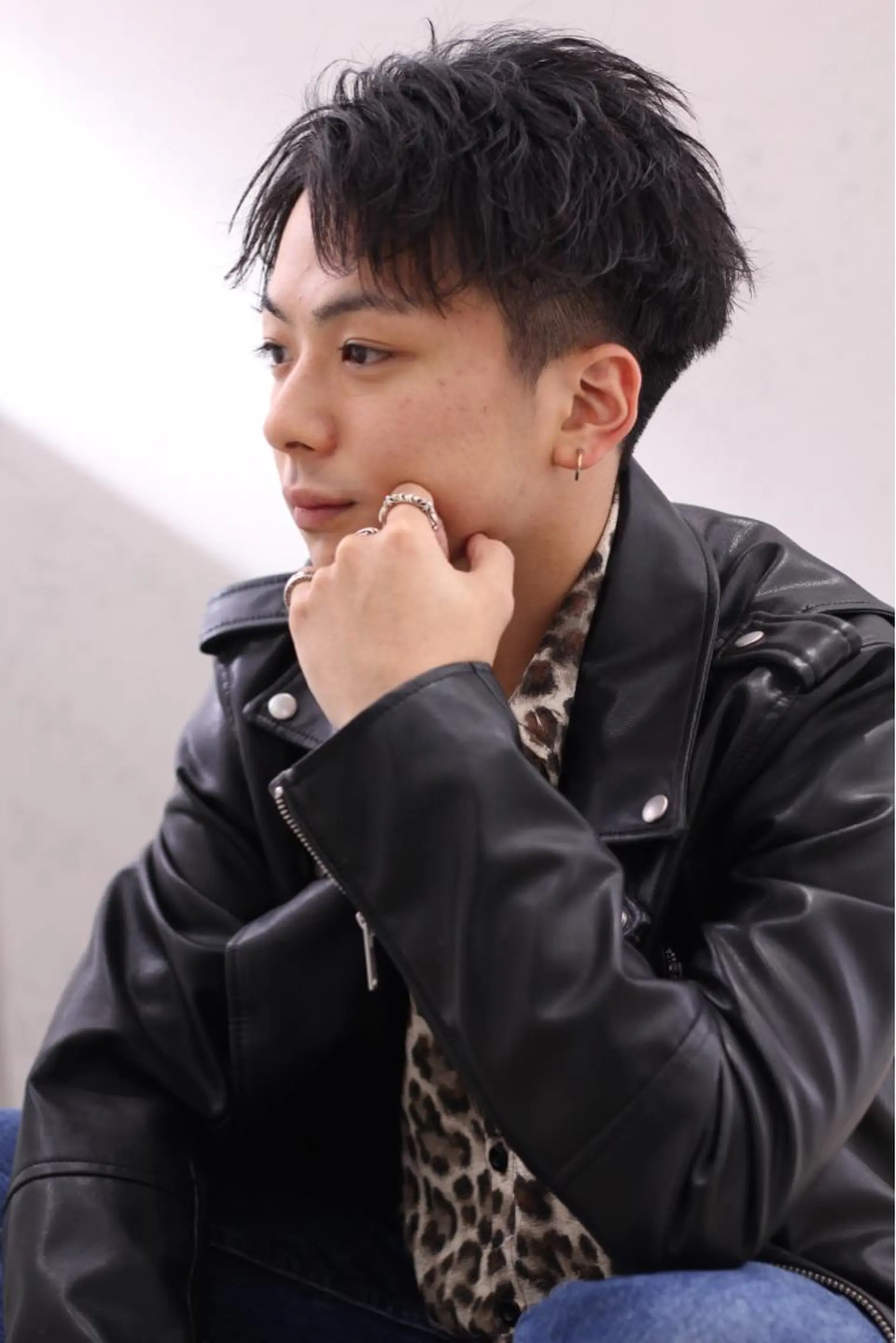 ショート ヘアアレンジ メンズ 樽川翔/フェザーパー マ/シャドウパーマのヘアスタイル