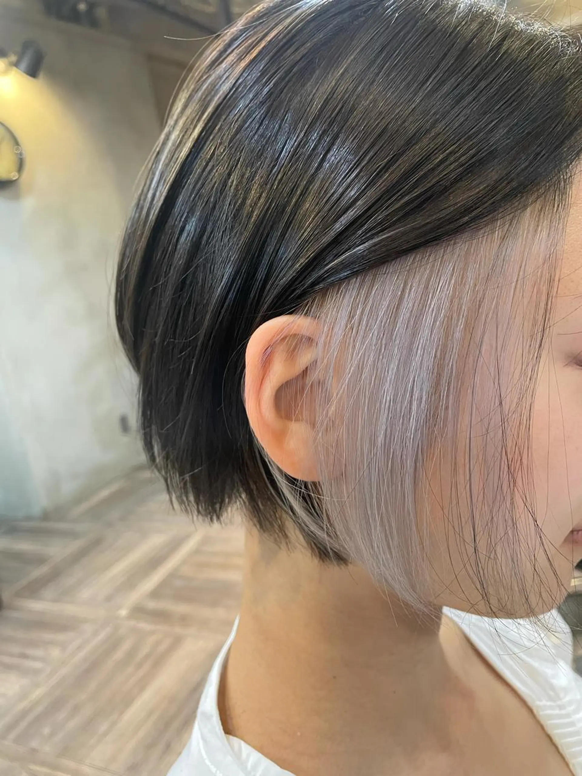 ショート カラー La fith 店長 城谷颯人のヘアスタイル