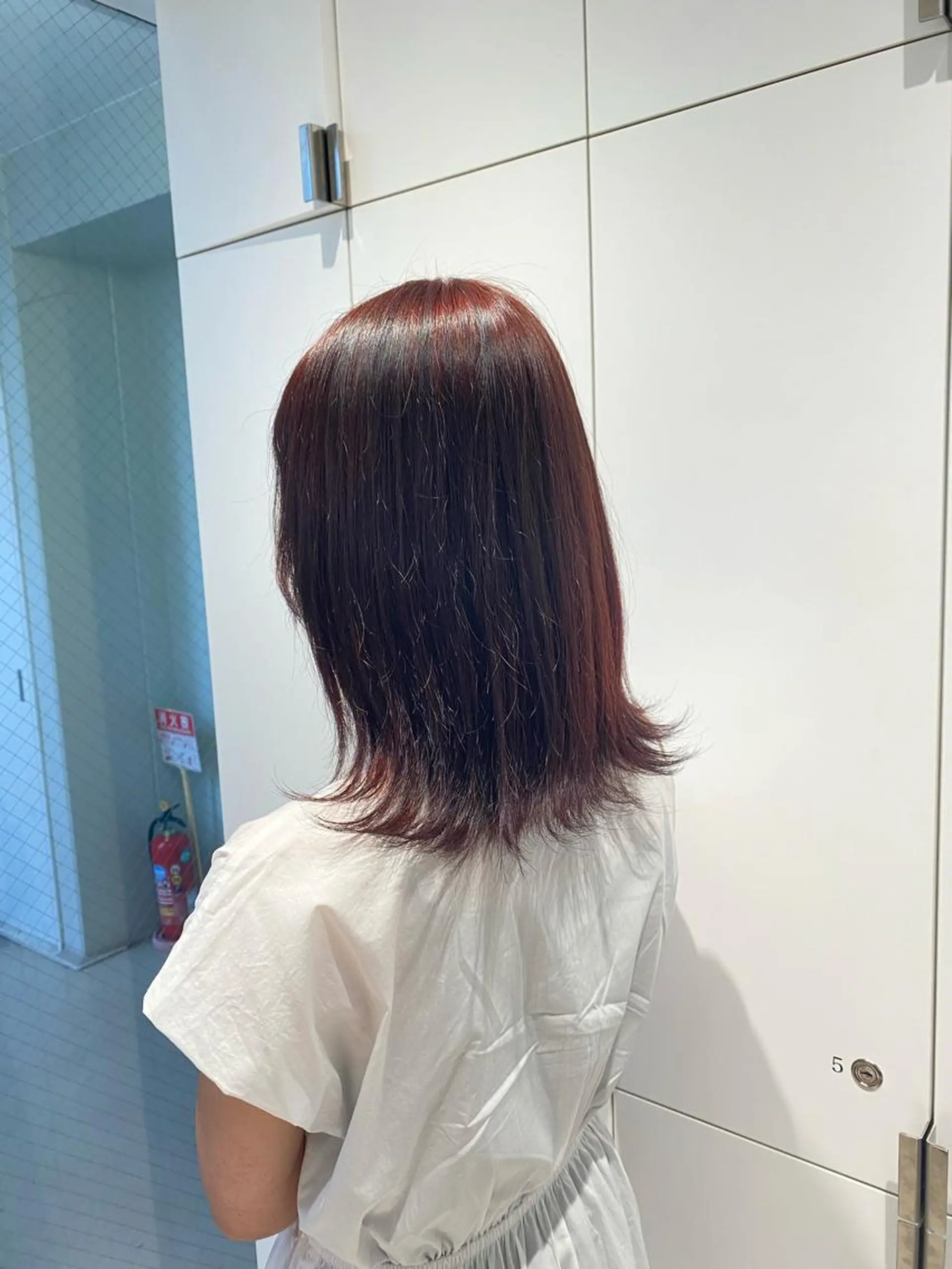 ミディアム カラー ヘアカラー トリートメント ヘアセット ナチュラル/韓国💎 haruka 💎のヘアスタイル