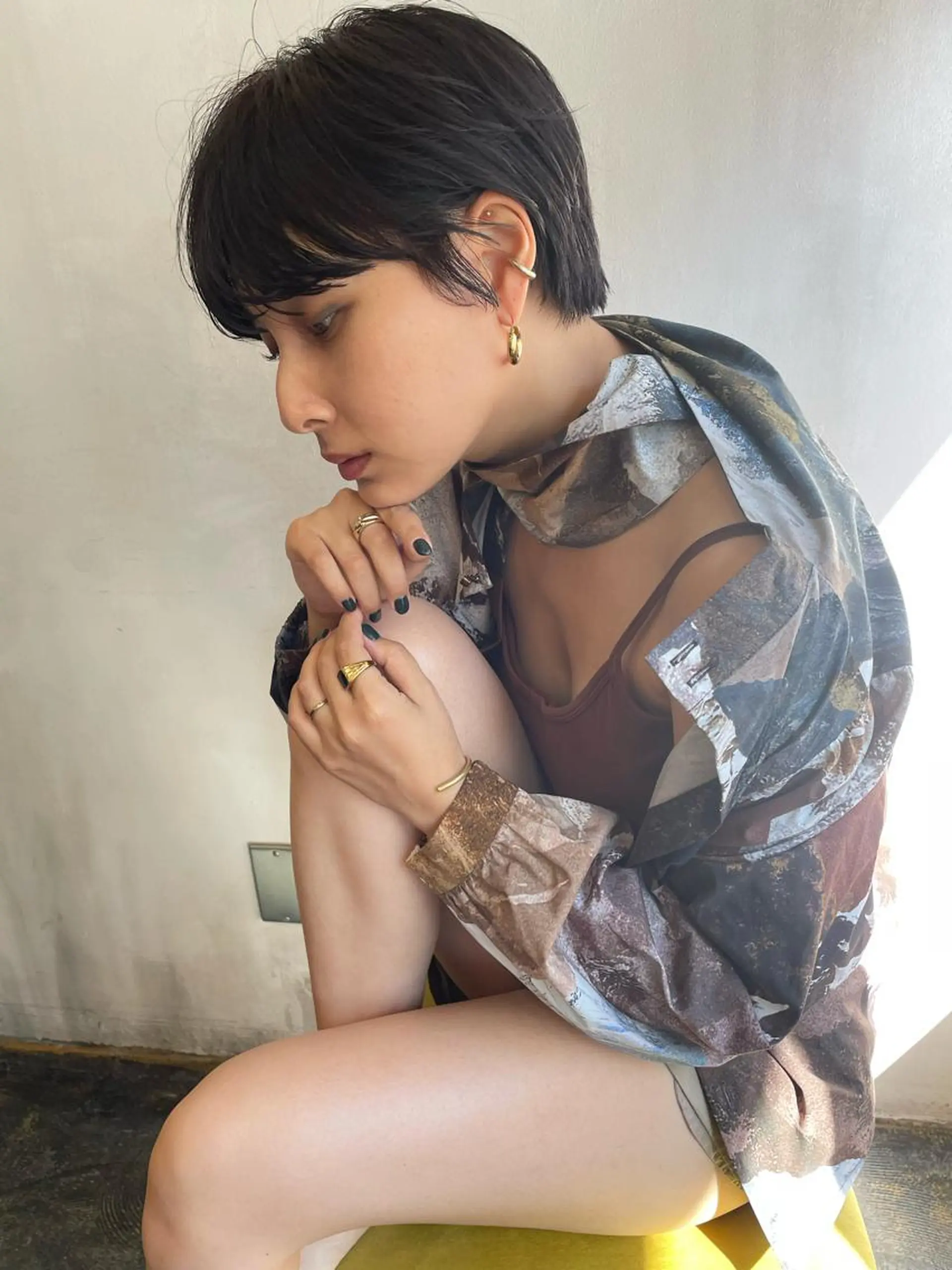 ショート カラー 似合わせカット 小顔カット ショート/ボブ専門 宮脇美奈/南船場のヘアスタイル