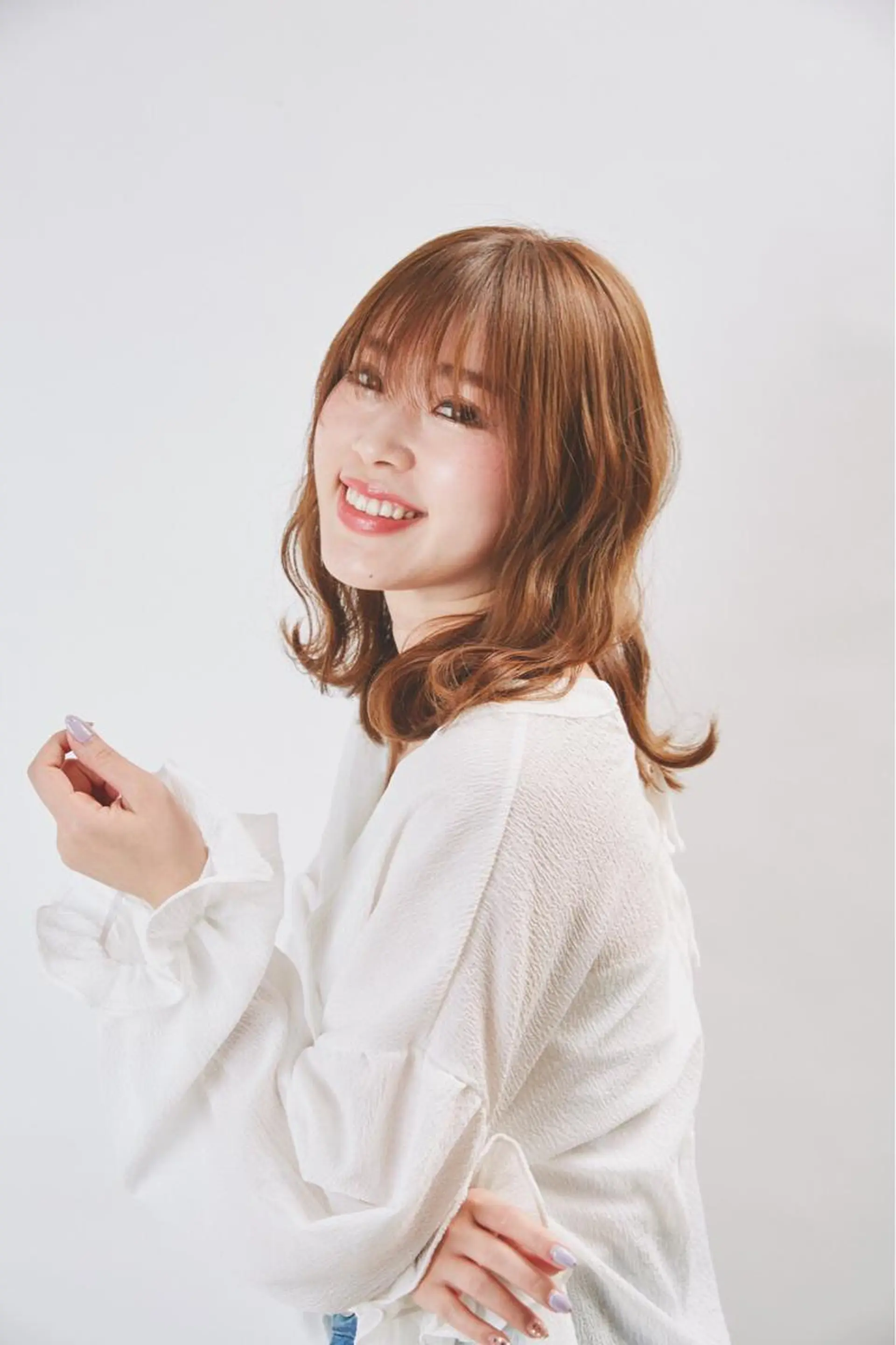 ミディアム カラー パーマ ヘアアレンジ メンズ キッズ ネイル マツエク・マツパ アティリー 西梅田のヘアスタイル