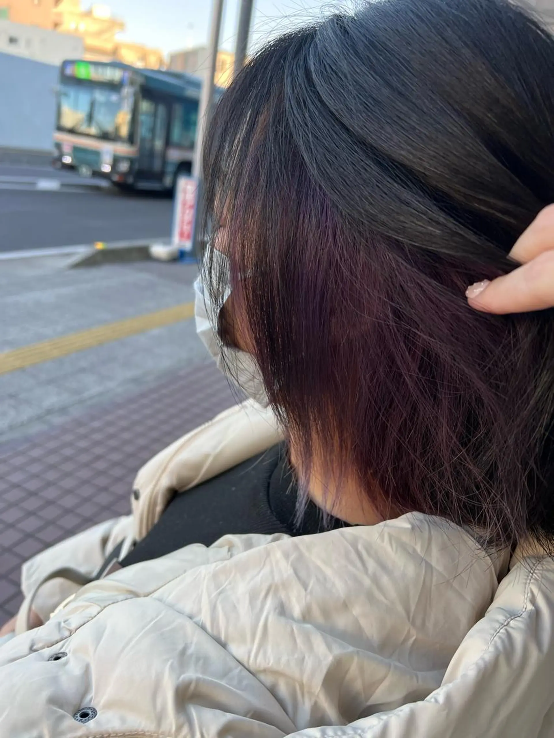 カラー 山崎 和花のヘアスタイル