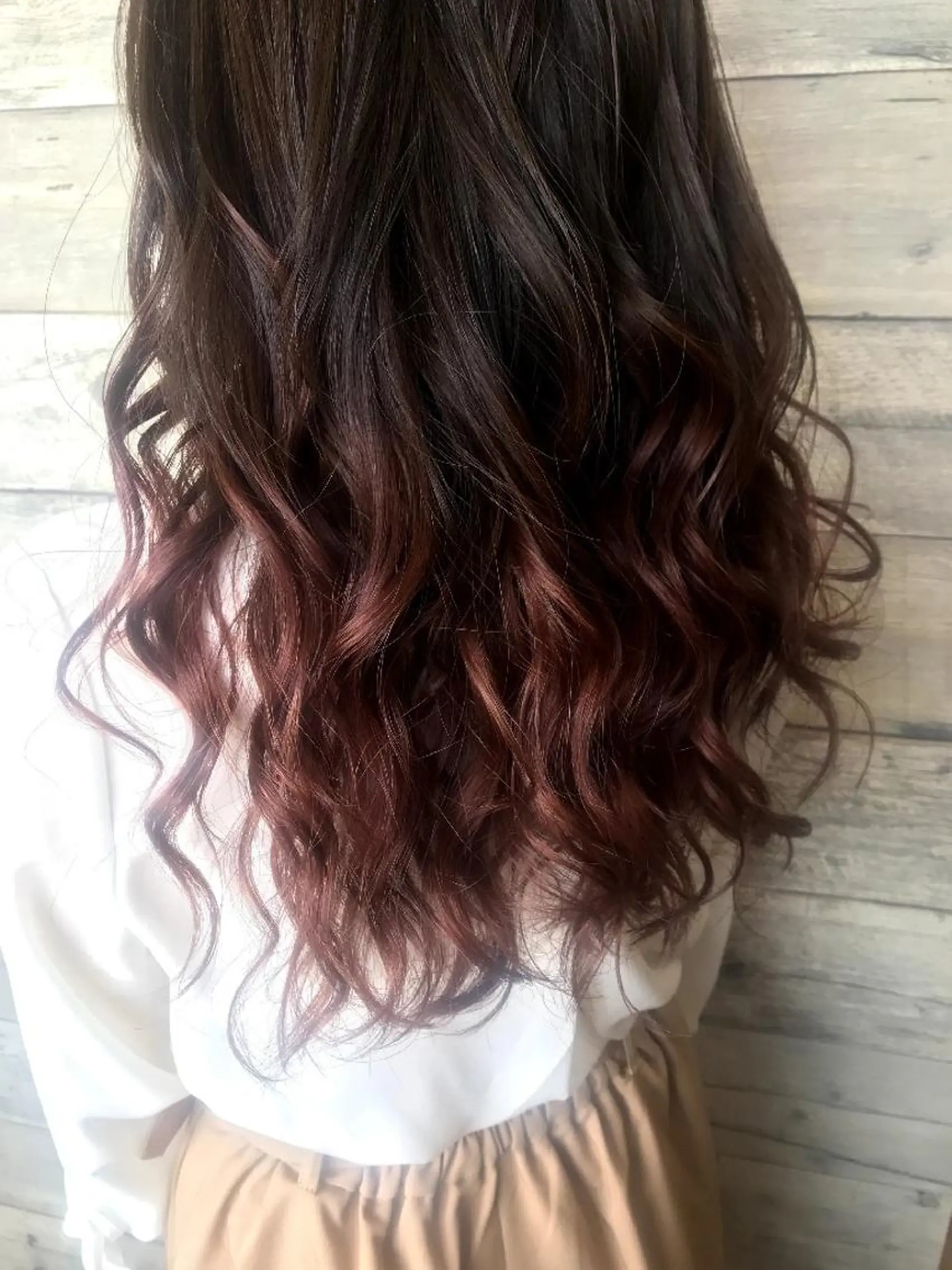 ロング ヘアアレンジ カラー 髪質改善/縮毛/新宿 🫧SUZUKA🫧のヘアスタイル