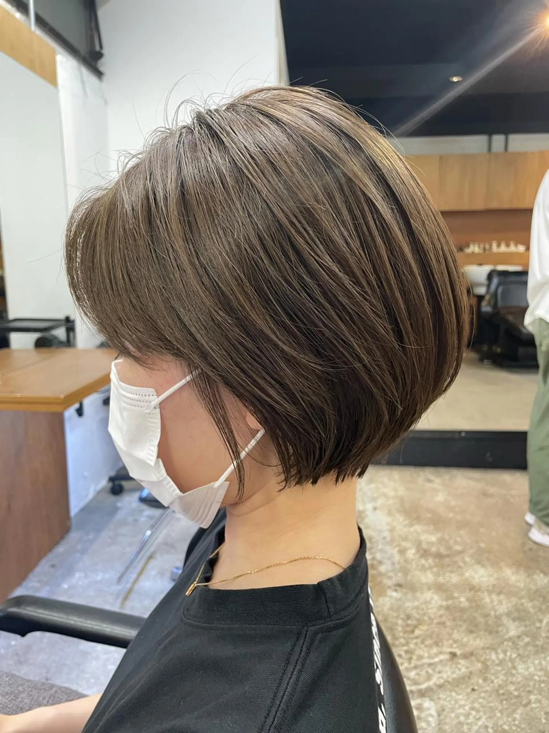 ショート カラー カット トリートメント 🌿レイヤーボブ/パ ーマ🌿　木梨健太のヘアスタイル