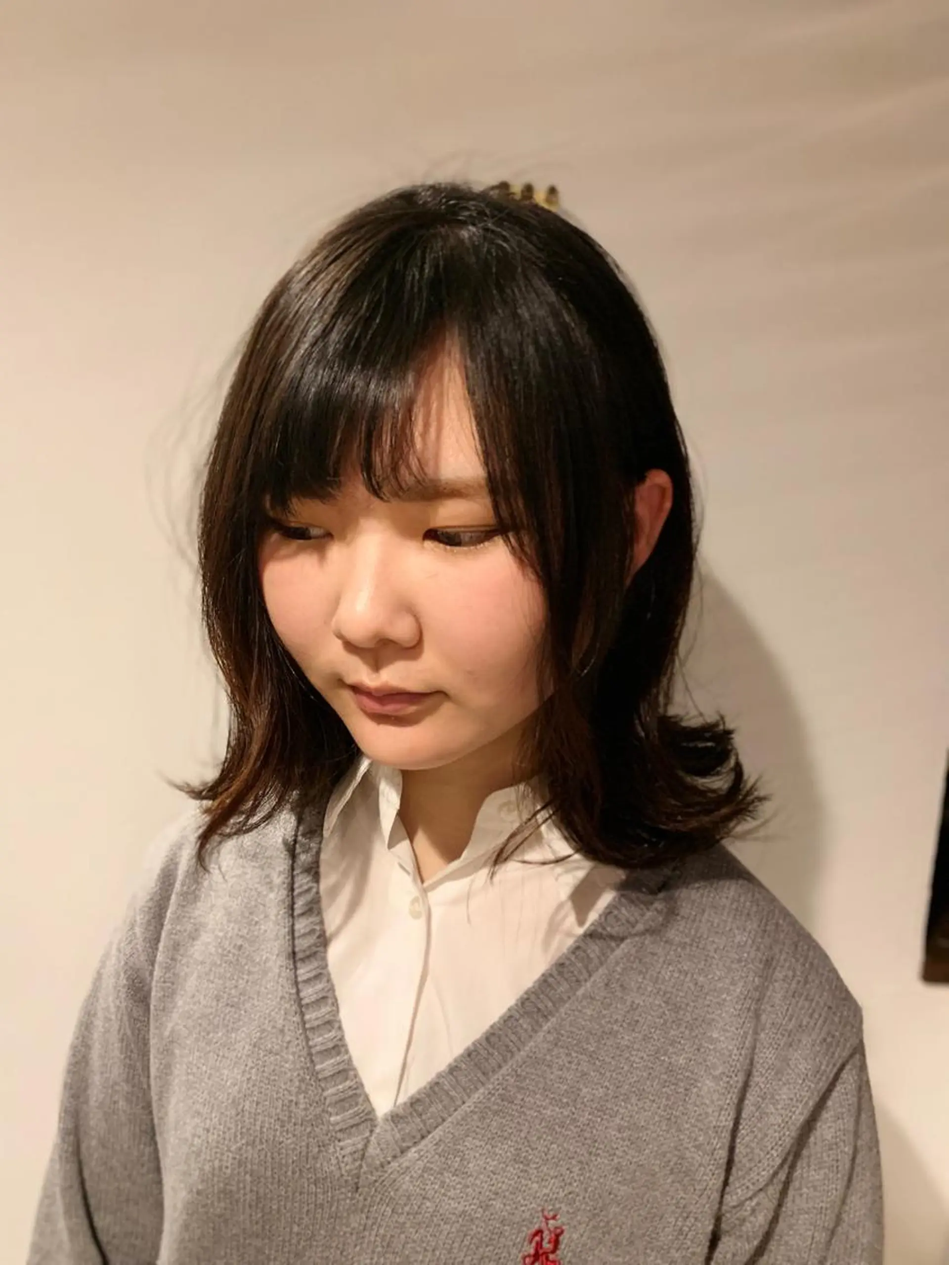 ミディアム 外ハネヘア Oasis GaRDEN 横浜店所属・🌼愛されヘア🌼 篠原優菜のヘアスタイル