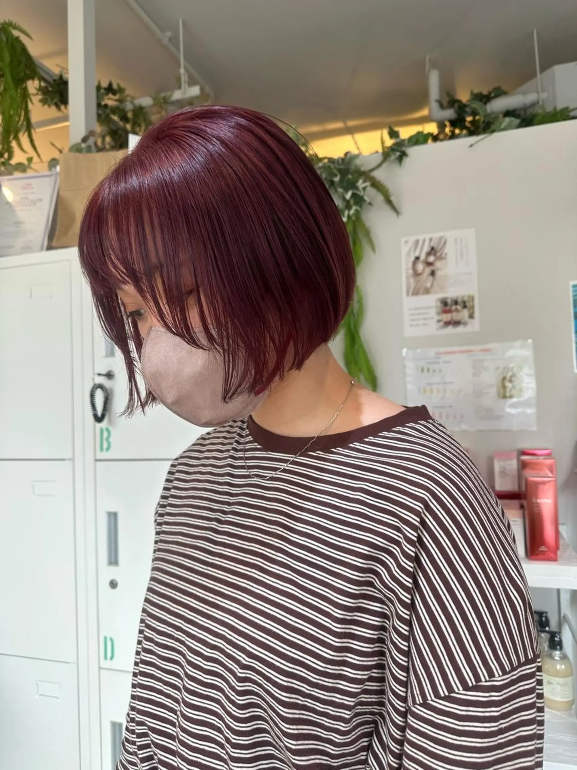 ショート カット ヘアカラー トリートメント ＨＩ ROのヘアスタイル