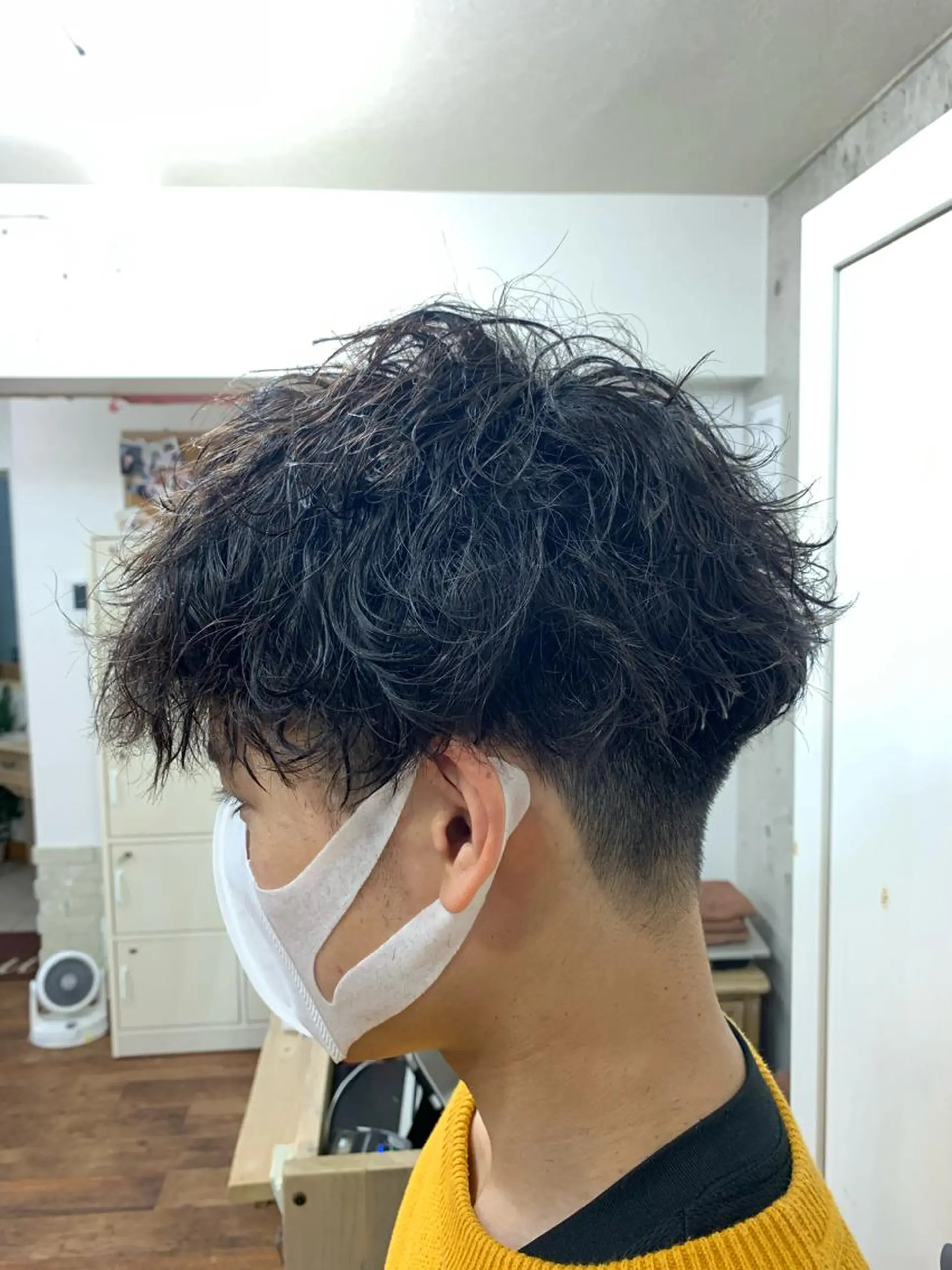 ショート パーマ メンズ クセを最大限に活かす メンズパーマ奈良大祐のヘアスタイル