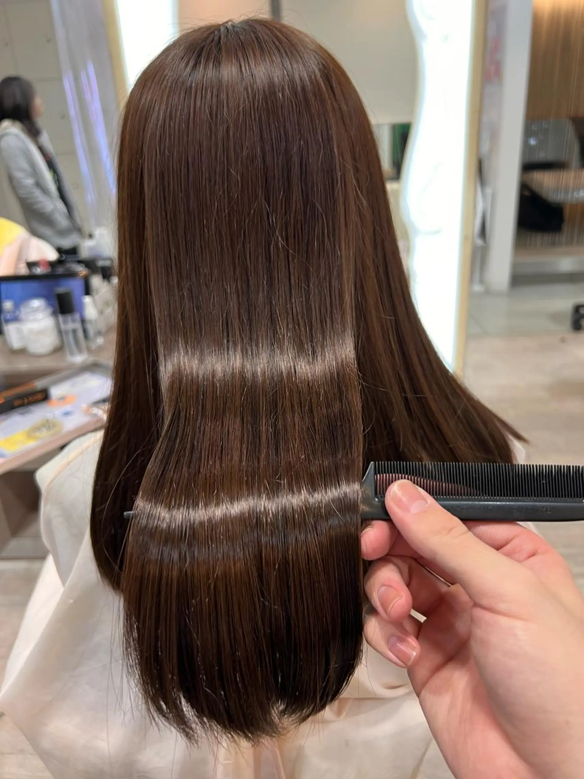 ミディアム カラー イルミナカラー 柳澤 和也のヘアスタイル