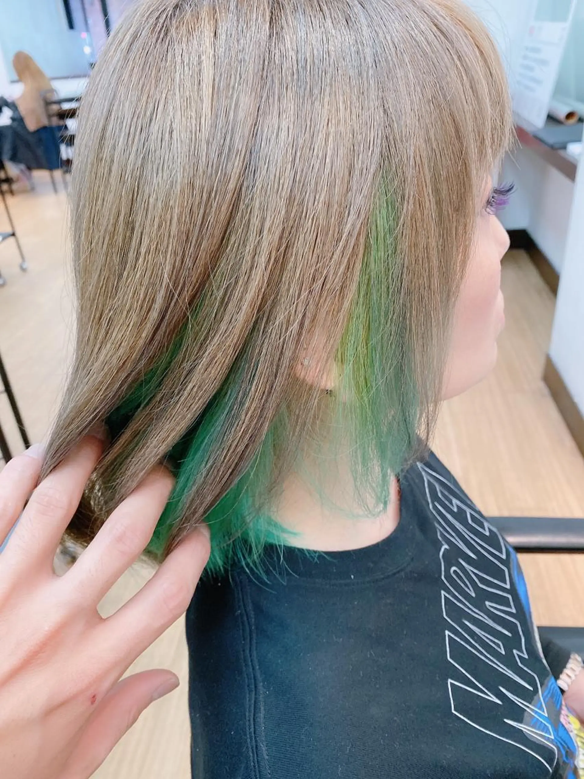 ミディアム ヘアカラー one by zero所属・藏本 剛史のヘアスタイル