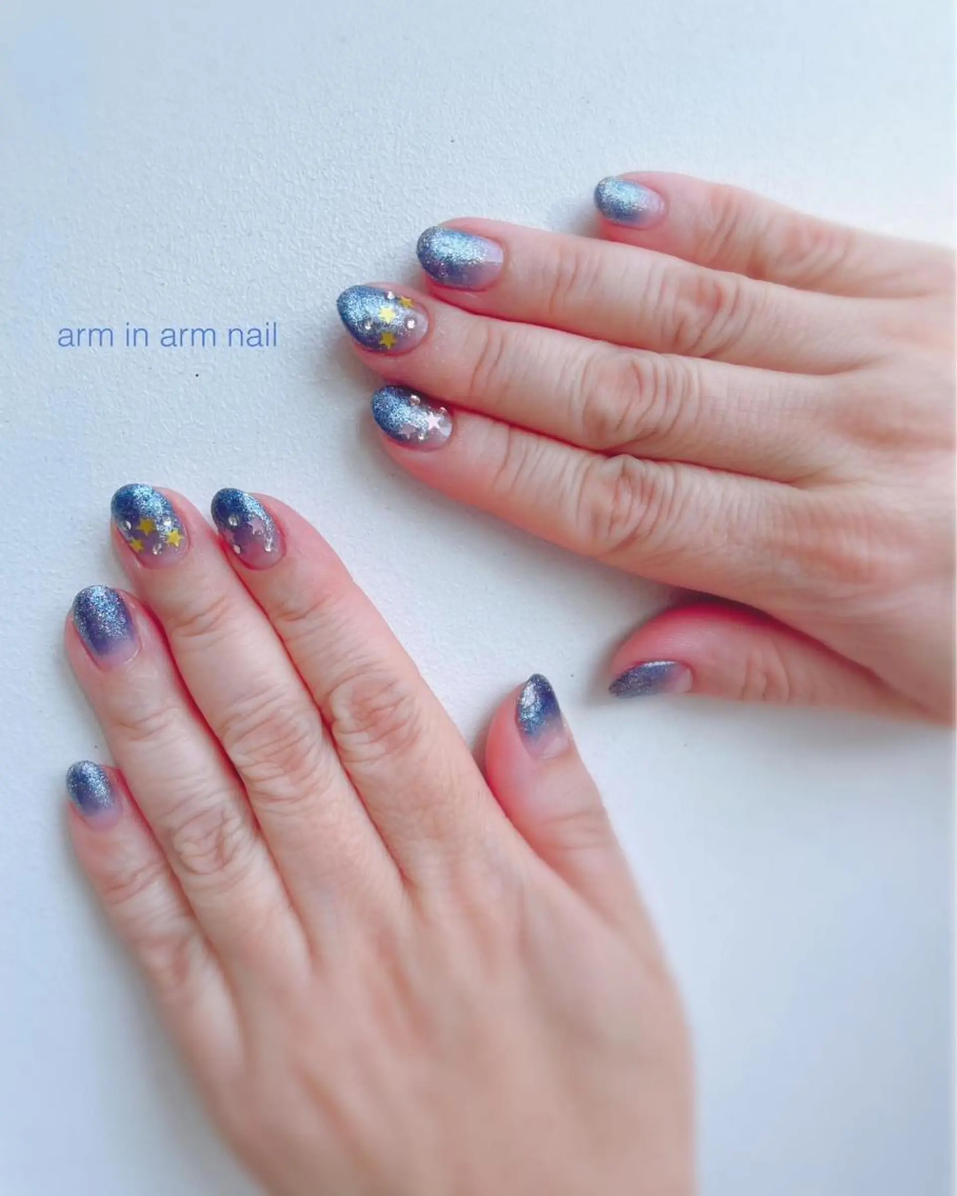 ネイル arm in arm ︎✿Yamamotoのマツエク・マツパデザイン