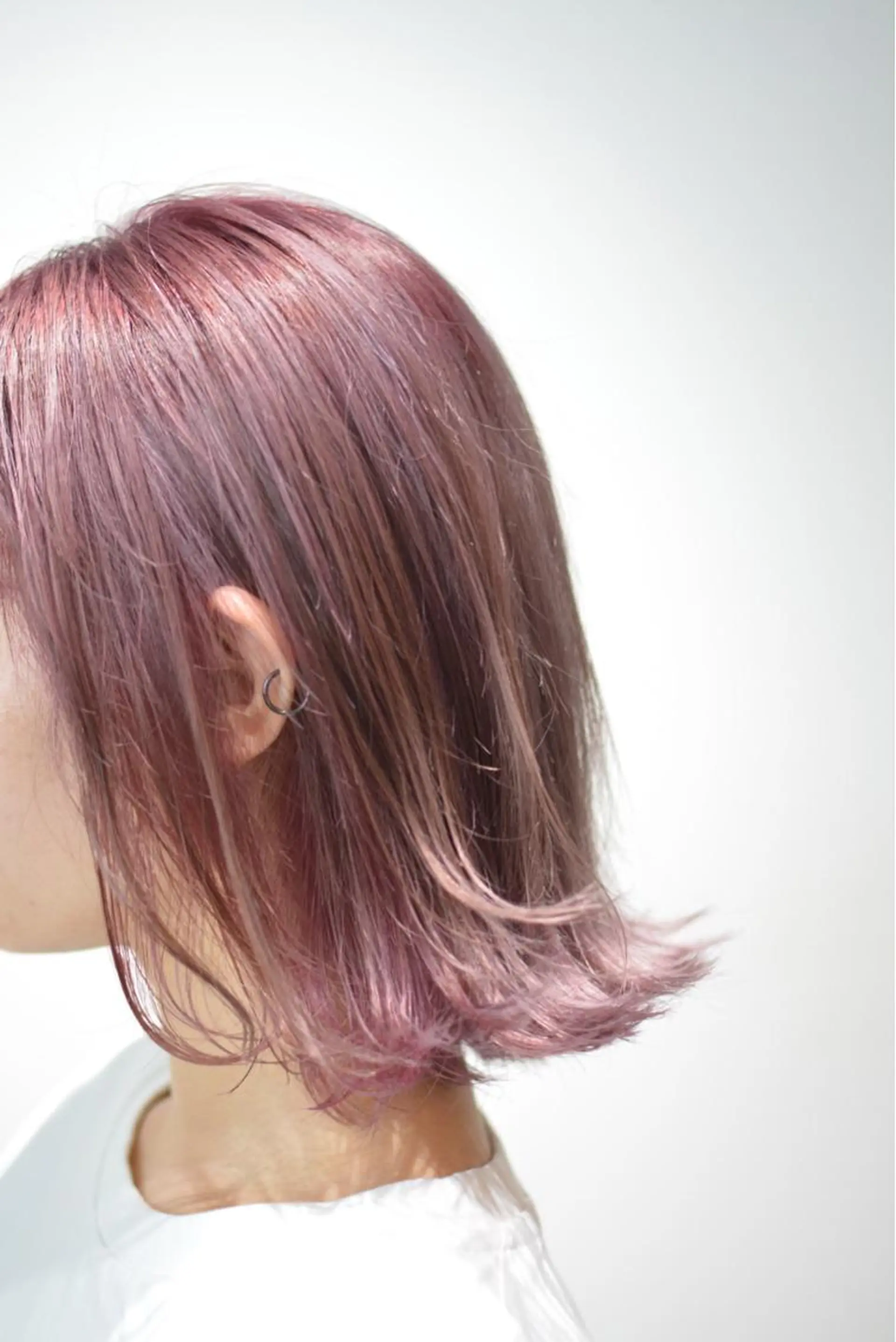 ショート パープルカラー カット ヘアカラー トリートメント 木村 創造🌟 デザインカラーお任せのヘアスタイル