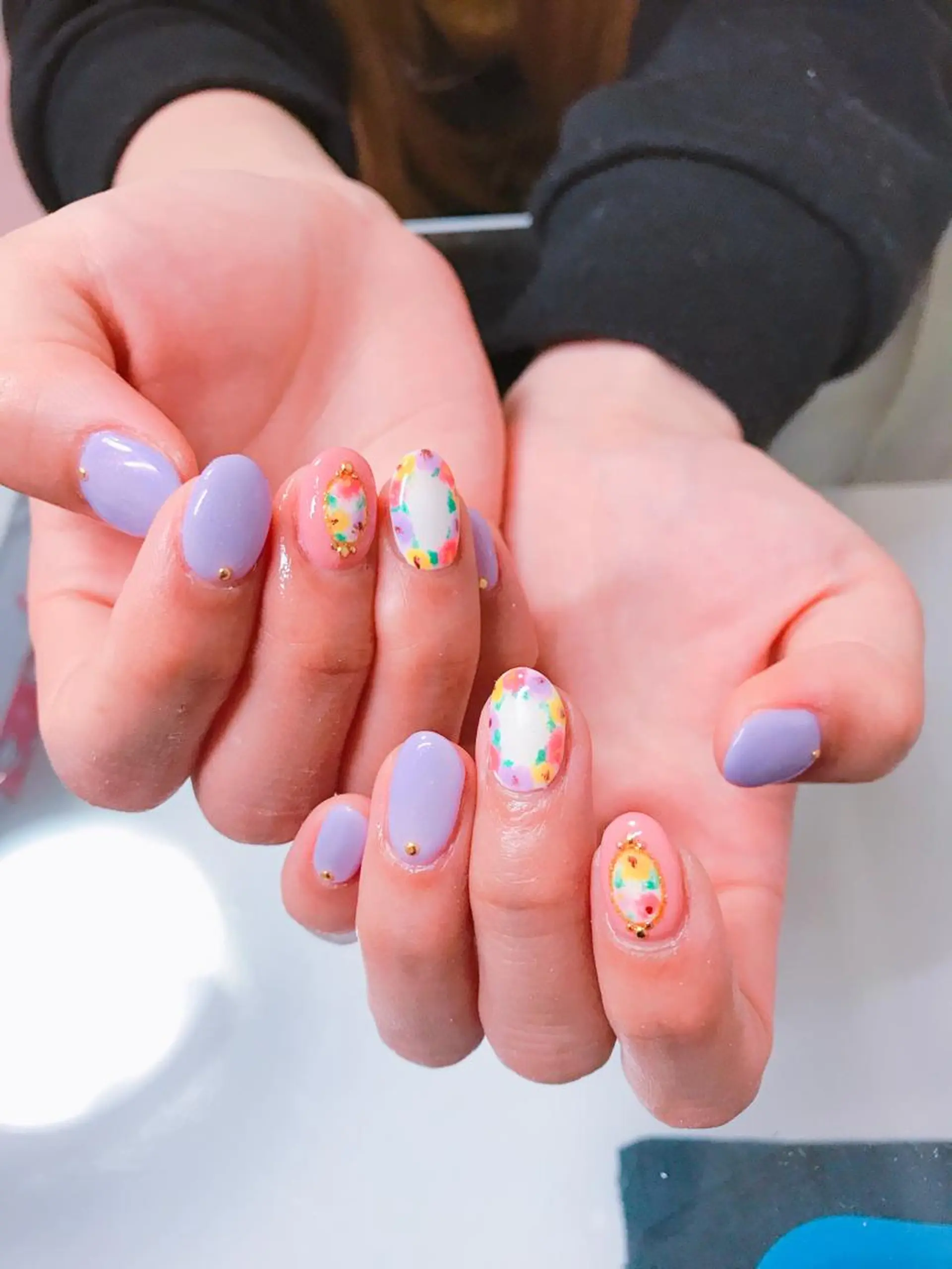 ネイル アートネイル ハンドネイル Nail Calm所属・プライベートサロン Calmのネイルデザイン