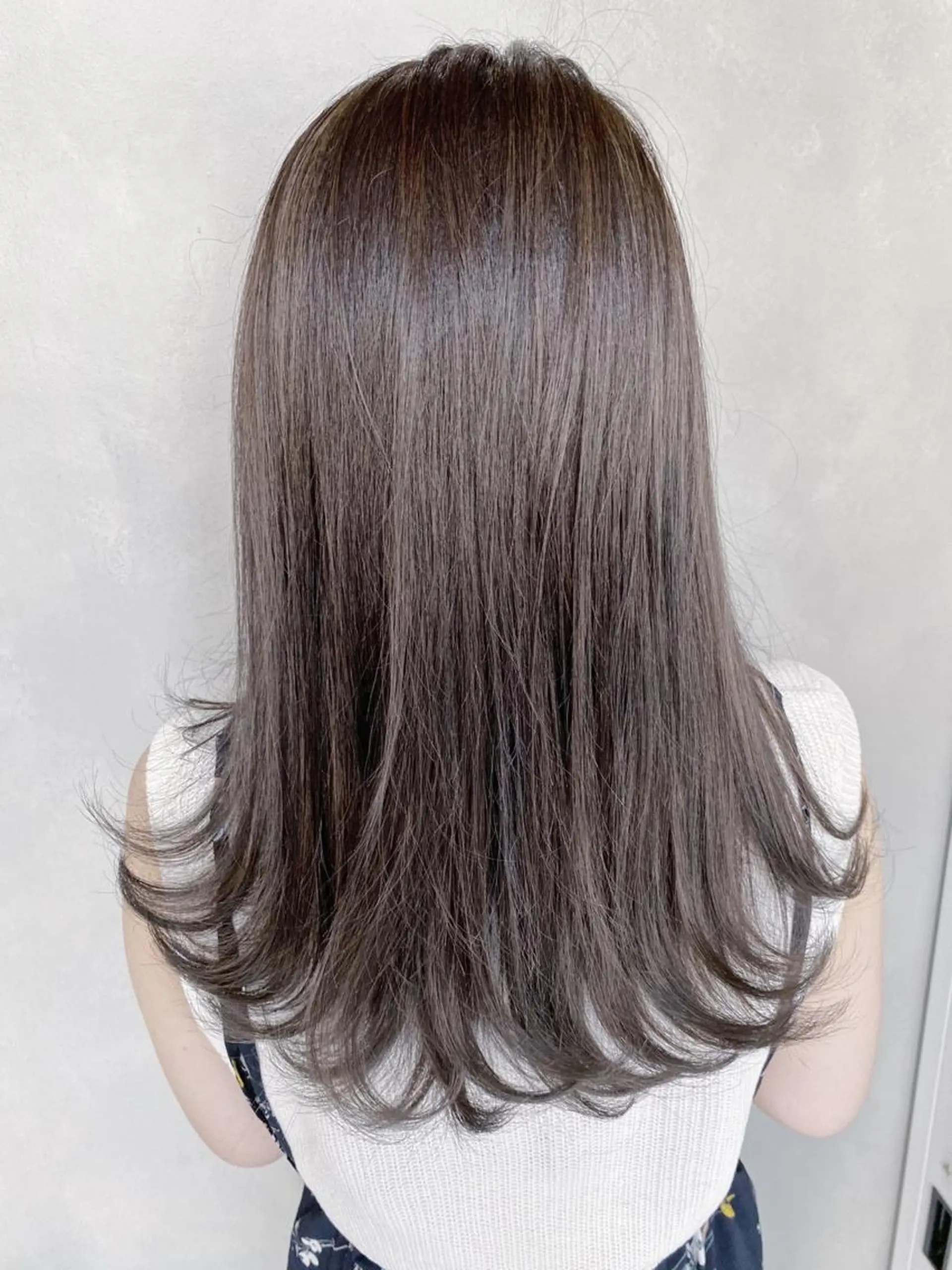 セミロング カラー ヘアカラー トリートメント LA KING GINZA TOKYO所属・🧡ショートの達人 🧡SHOのヘアスタイル