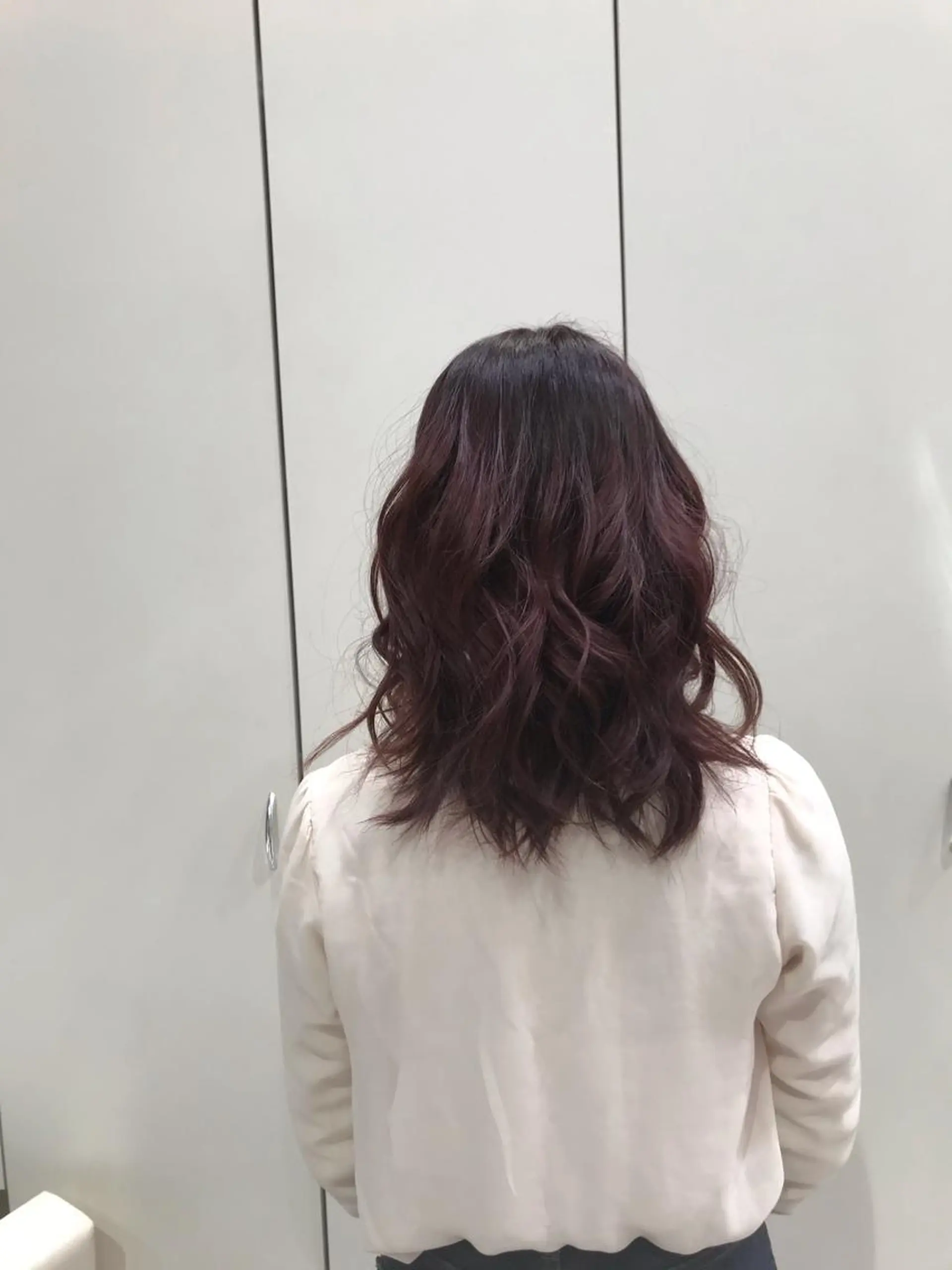 セミロング カラー メンズスタイリスト 真栄平有希のヘアスタイル