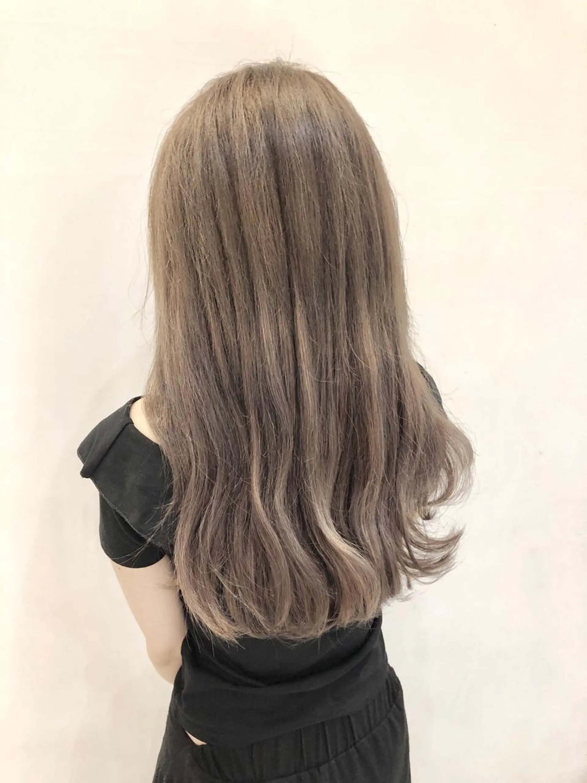 ロング カラー カット ヘアカラー エクステ 美髪改善×シールエク ステ/ヨシモトカンジのヘアスタイル