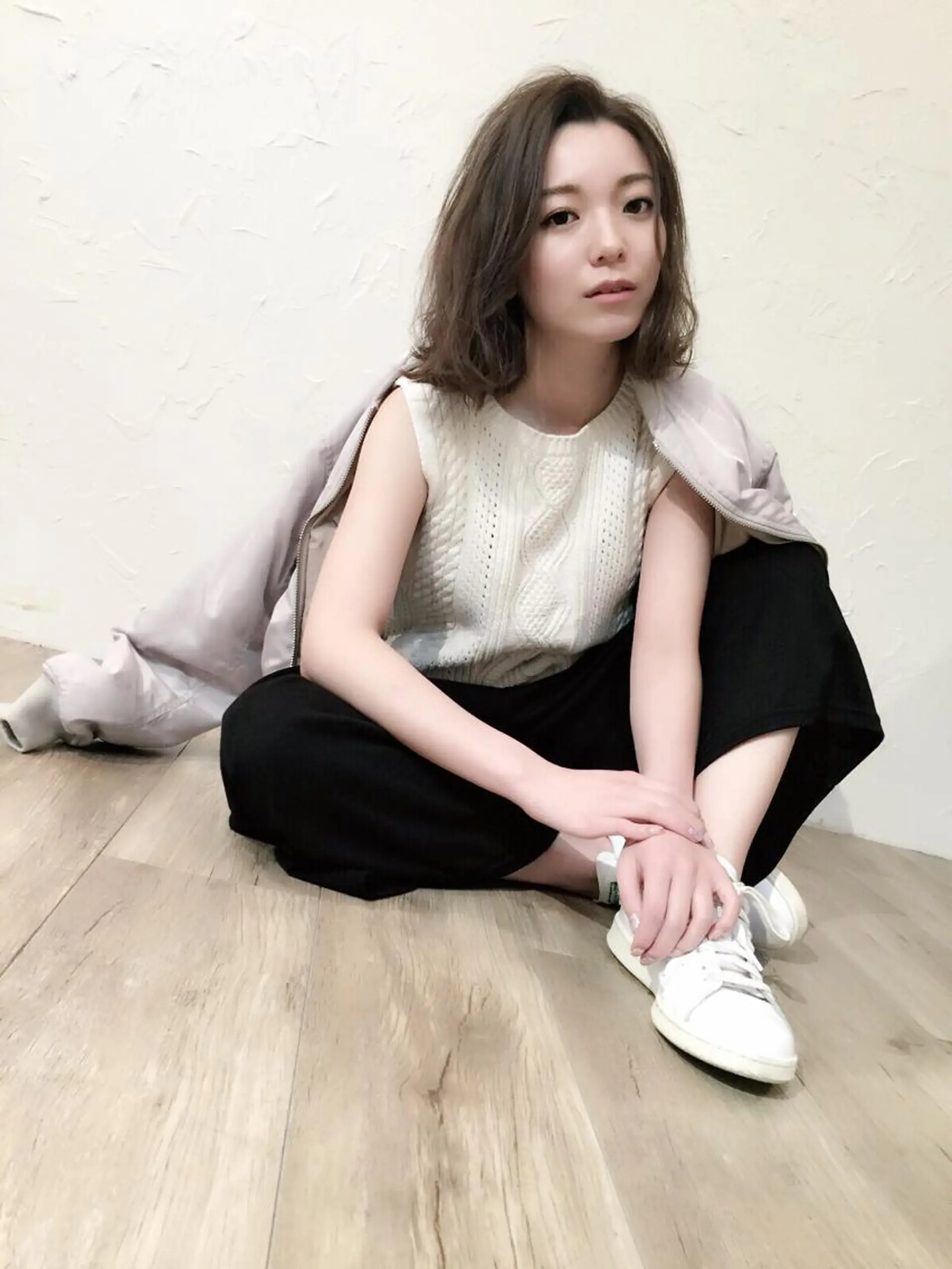 ショート ミディアム セミロング ロング 外ハネヘア 👑圧倒的カラー👑 佐々木祐希のヘアスタイル