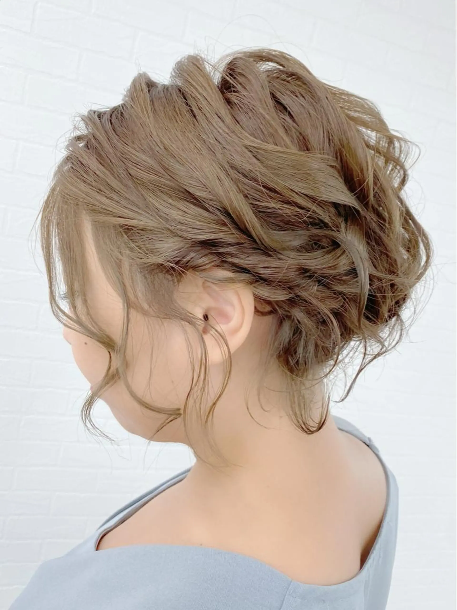 ショート ヘアアレンジ ショートボブ ボブ ショートヘア ヘアセット GRANLUSSO 〜グランルッソ駅前店所属・木口 嘉美のヘアスタイル