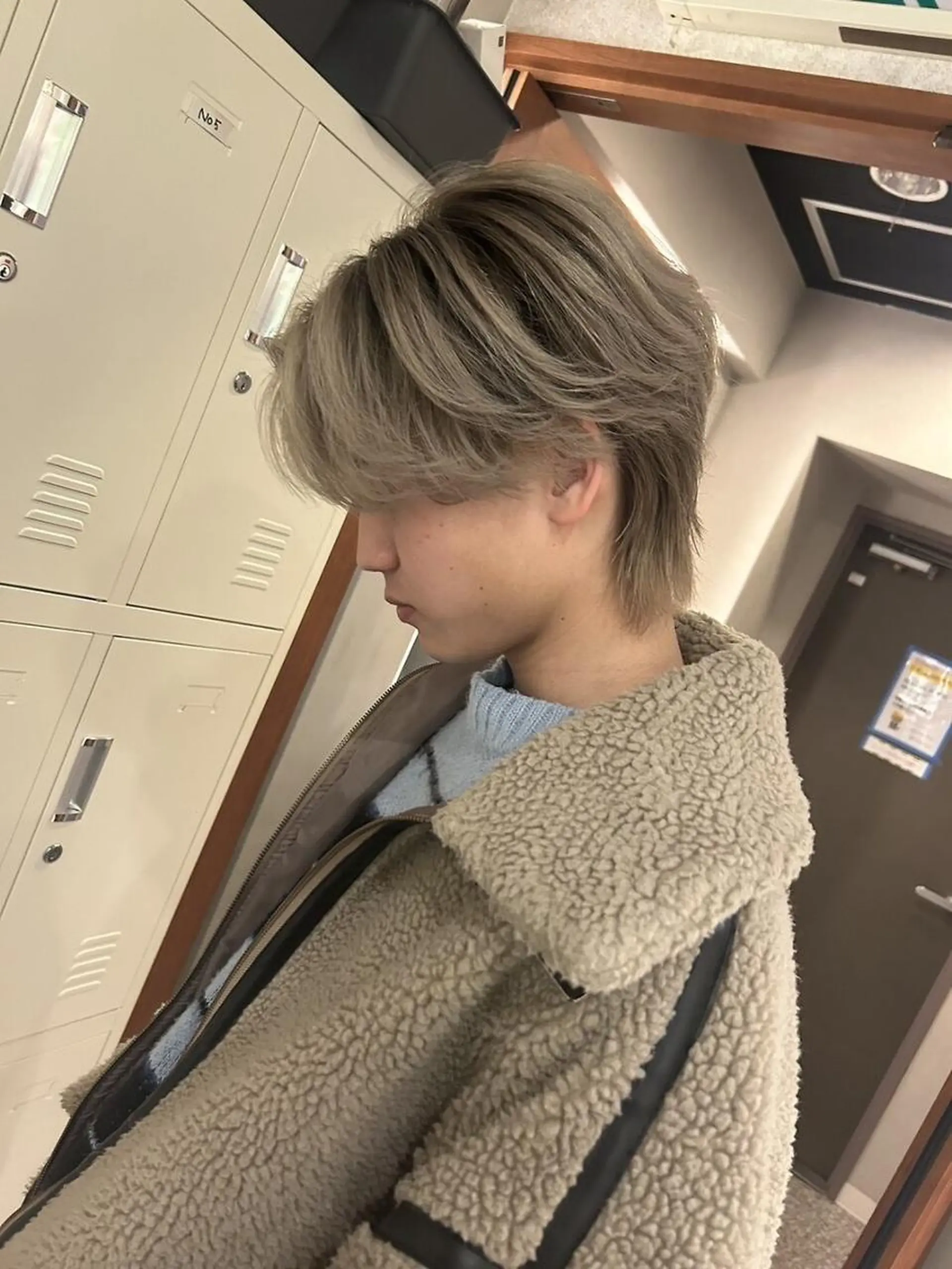 カラー ミディアム ブリーチ ブラウンカラー ショコラブラウン ダブルカラー ブリーチなしカラー TIGRE kamitoriのヘアスタイル