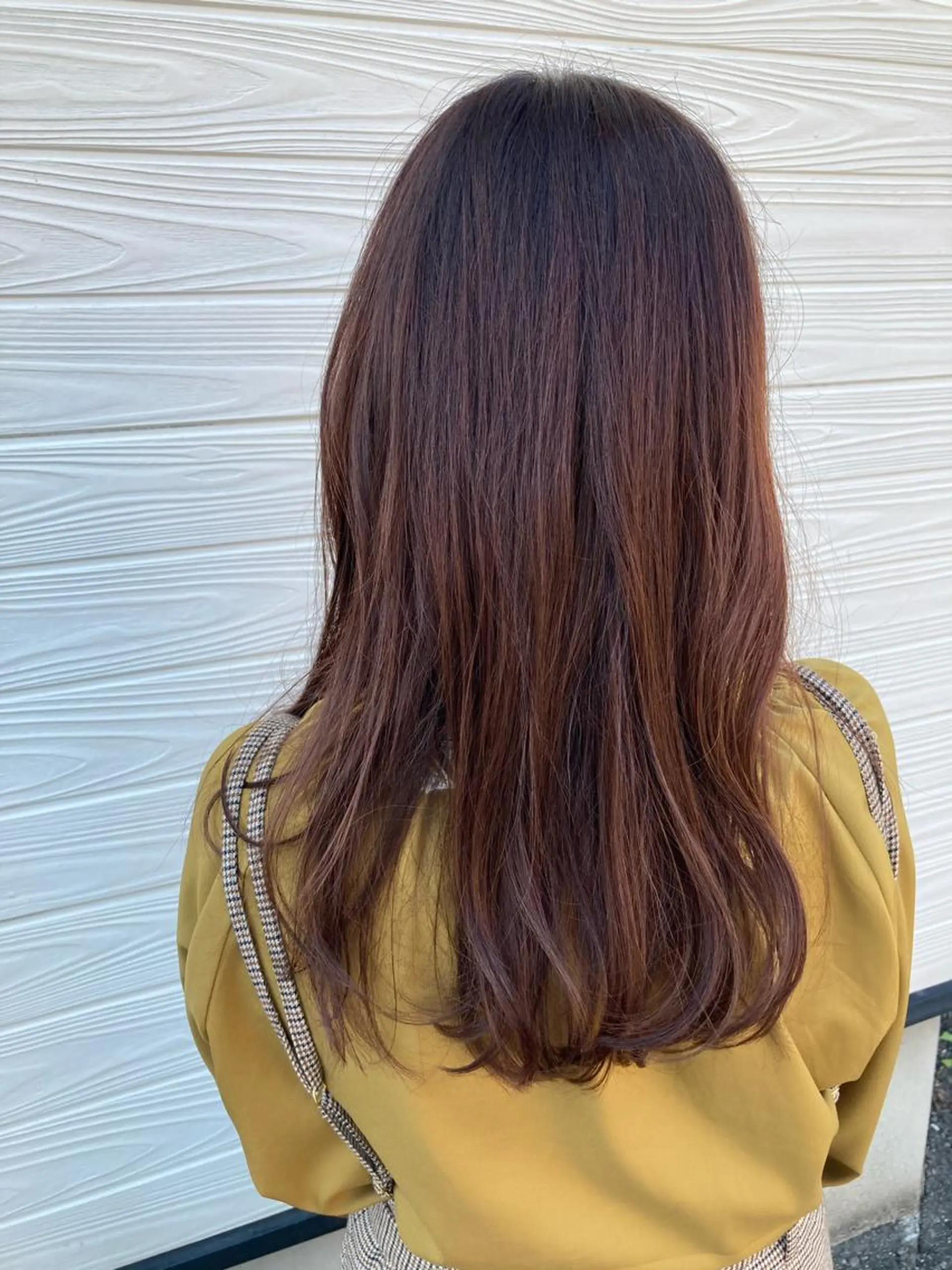 ロング ビヨウシツトリコ よねたにみなのヘアスタイル