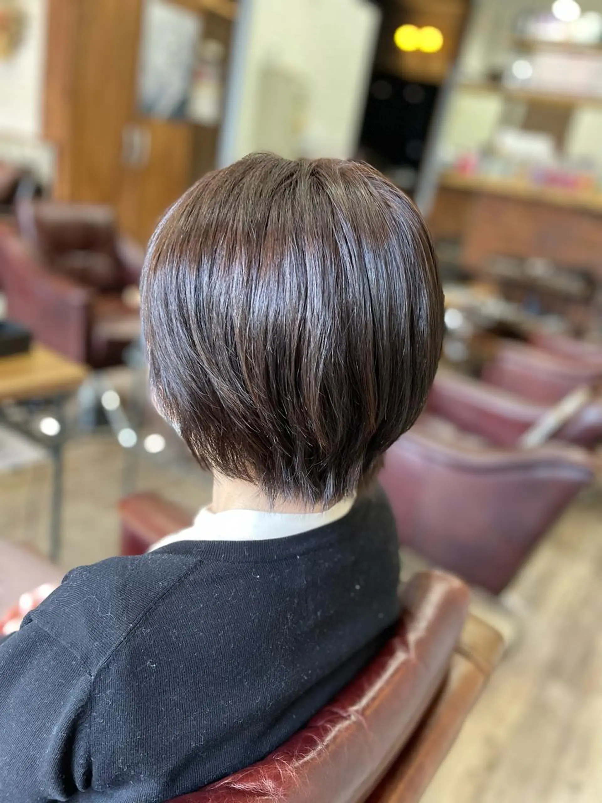 ショート カラー HAIR MAKE Avalon 橋本店所属・💎白髪染めも対応 🙆👌山本明菜のヘアスタイル