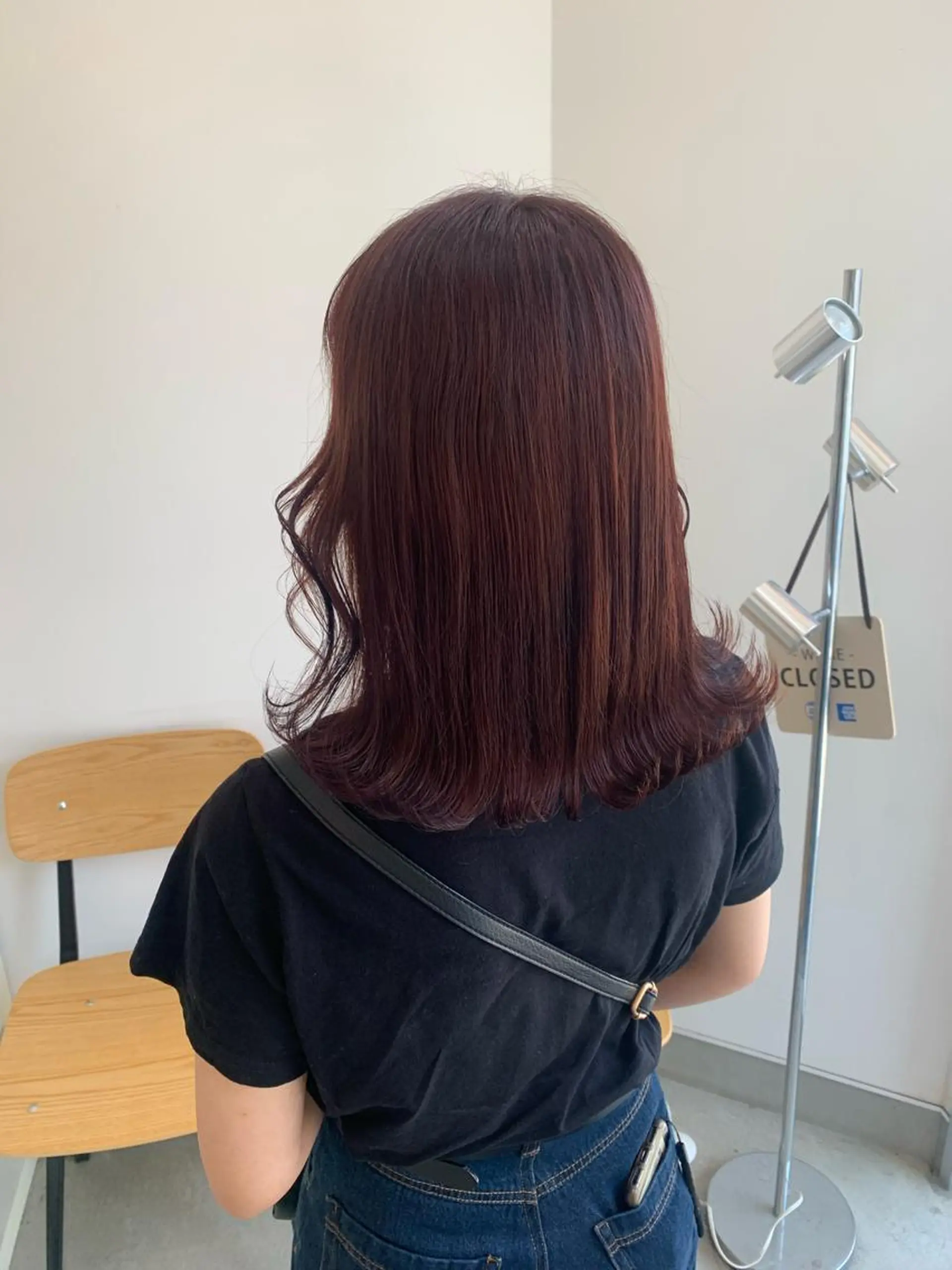 セミロング カラー ヘアカラー トリートメント mir所属・長山 茉白のヘアスタイル