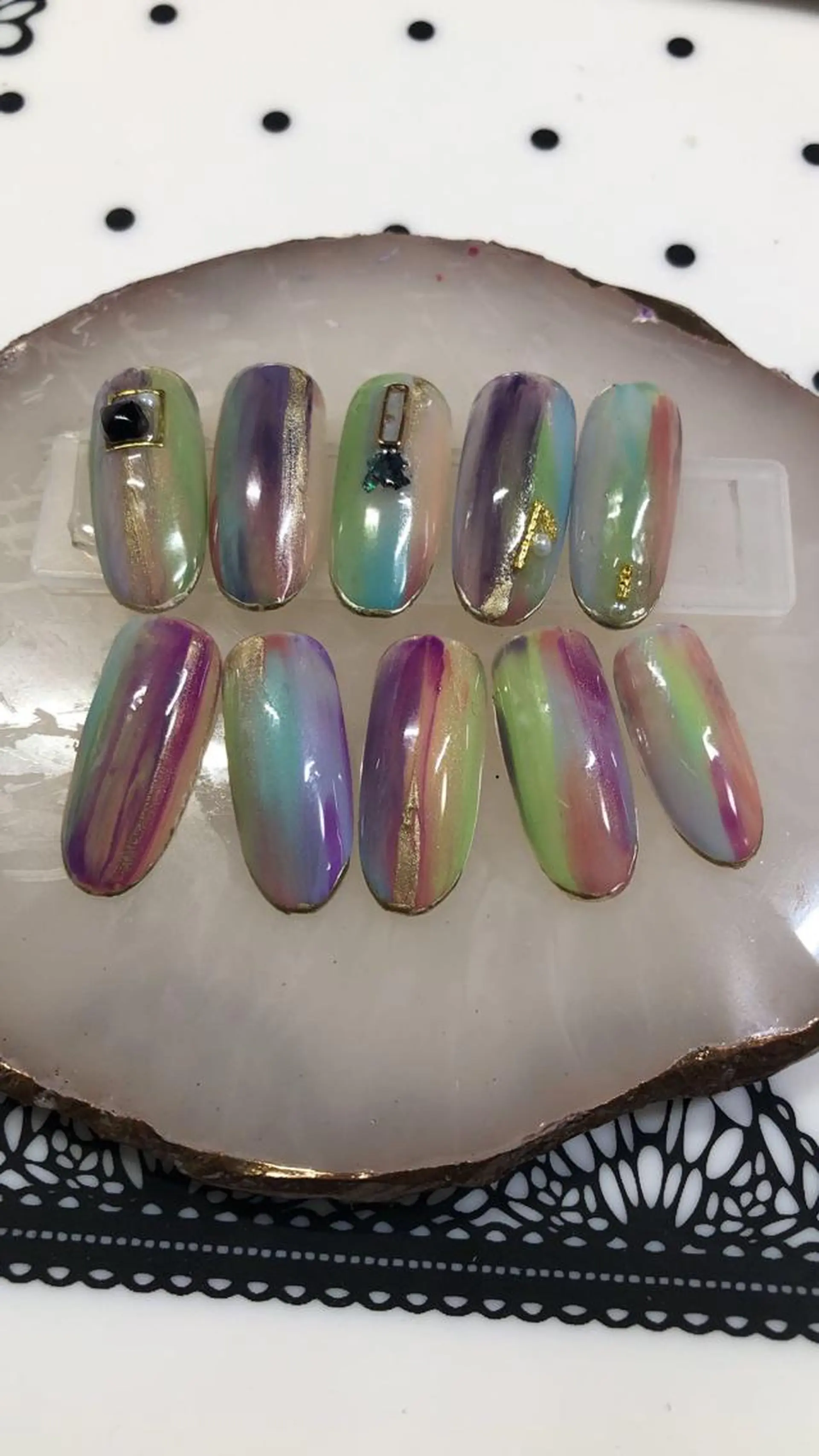 ネイル 奥園 良恵のネイルデザイン