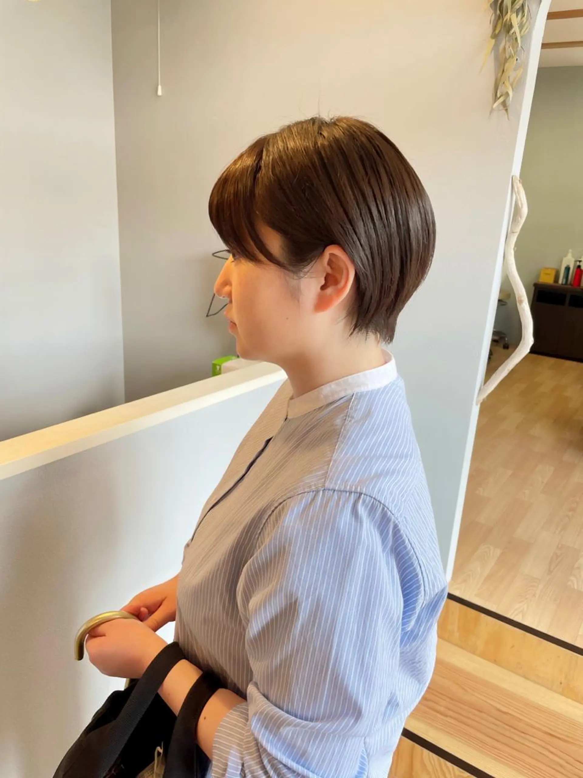 ショート カラー ショートヘア 神谷 涼のヘアスタイル