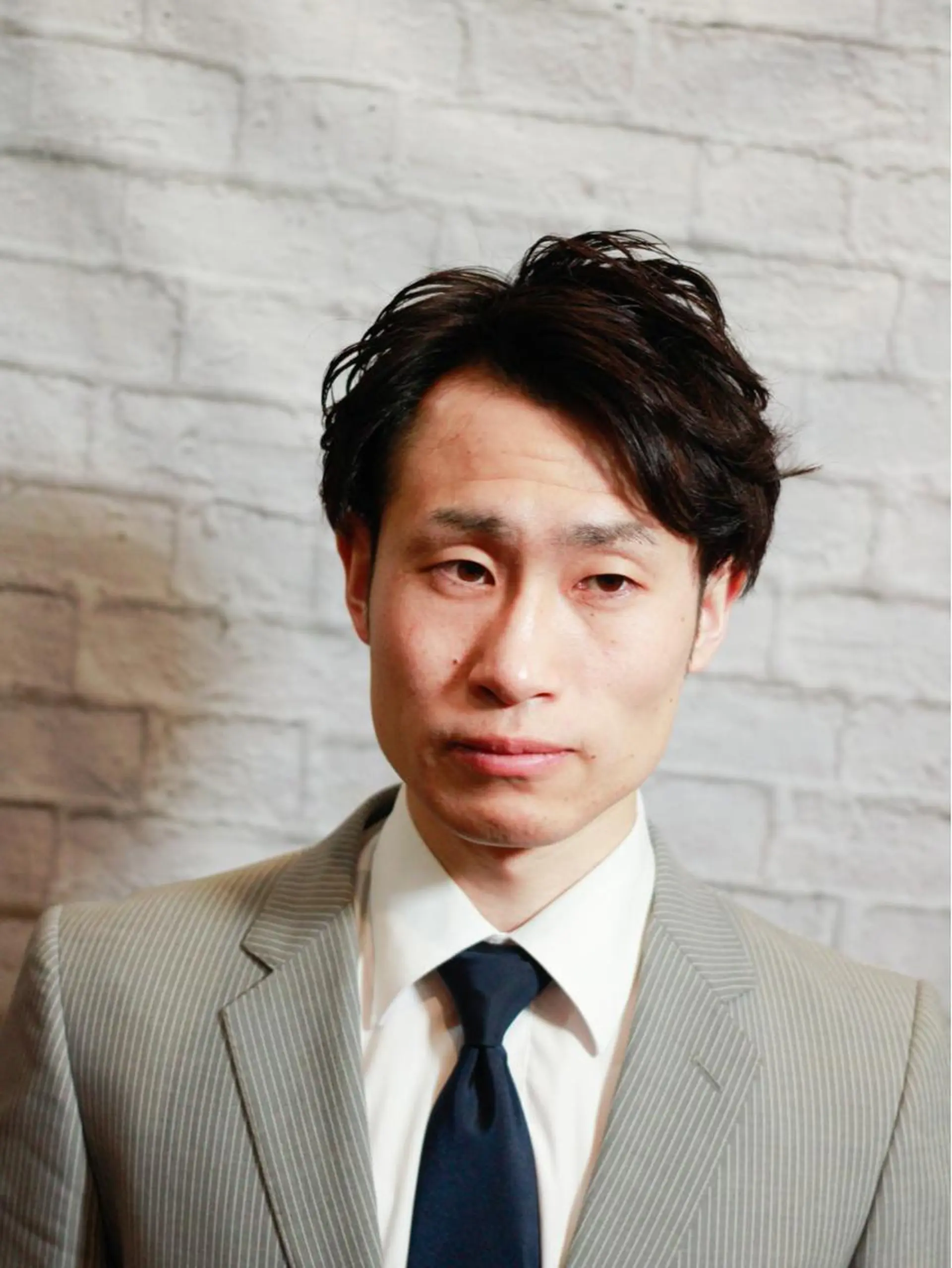 ショート パーマ メンズ ビジネス メンズスタイル特化 増田祐二のヘアスタイル