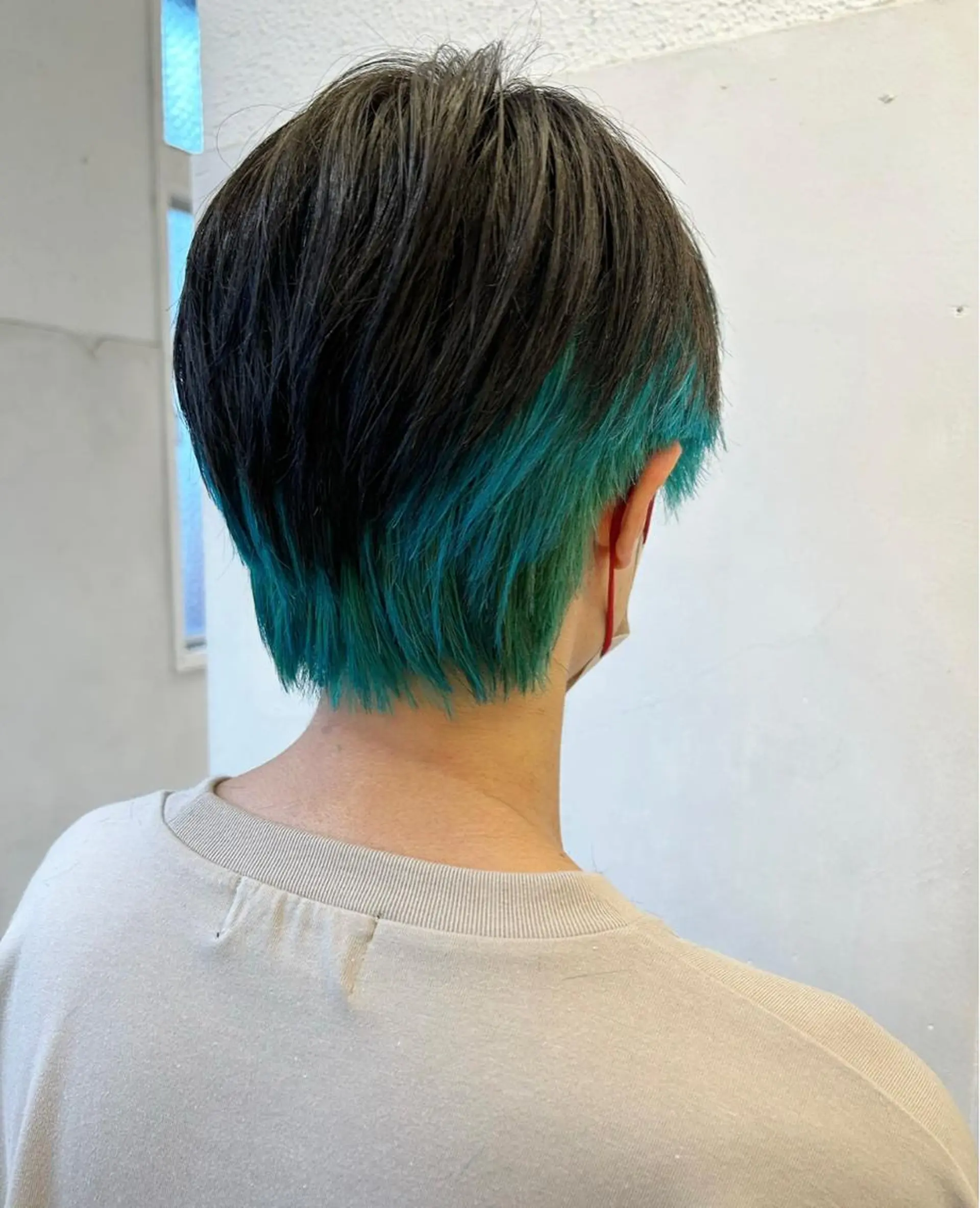 メンズ ヘアカラー ゆうき あすかのヘアスタイル