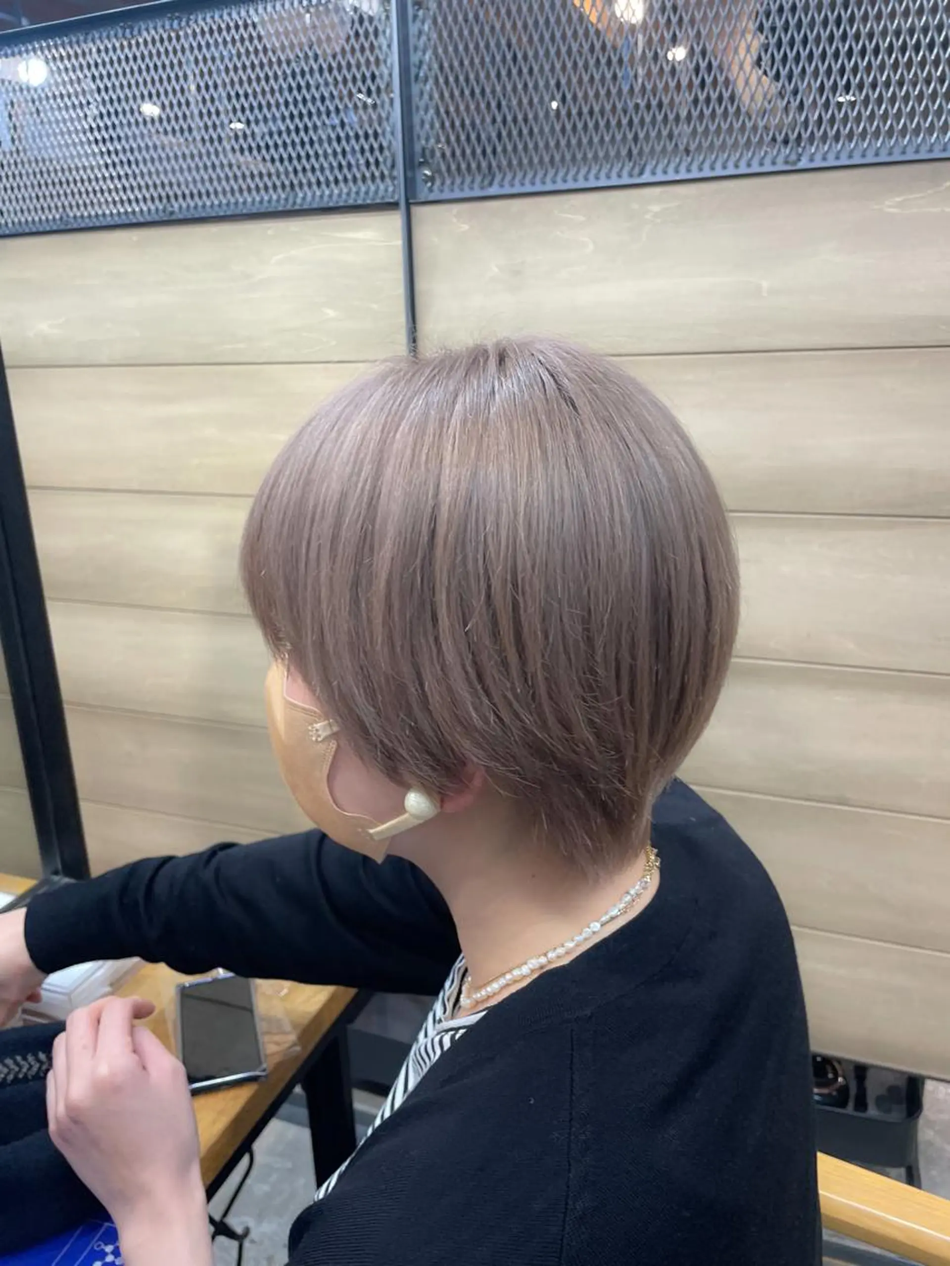 ショート カラー カット ヘアカラー トリートメント youres hair 髪質改善トリートメント&ヘッドスパ  新宿三丁目店【ユアーズヘア】所属・🦋透明感カラー 👑NODOKA🦋のヘアスタイル