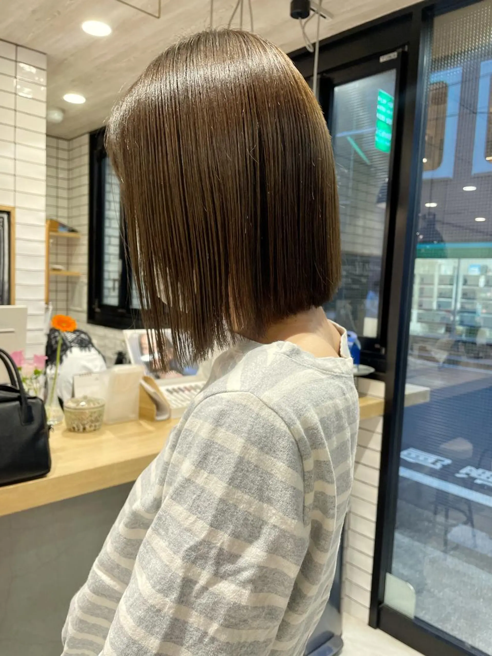 ミディアム カラー カット ヘアカラー トリートメント haru/レイヤー/ ウルフのヘアスタイル