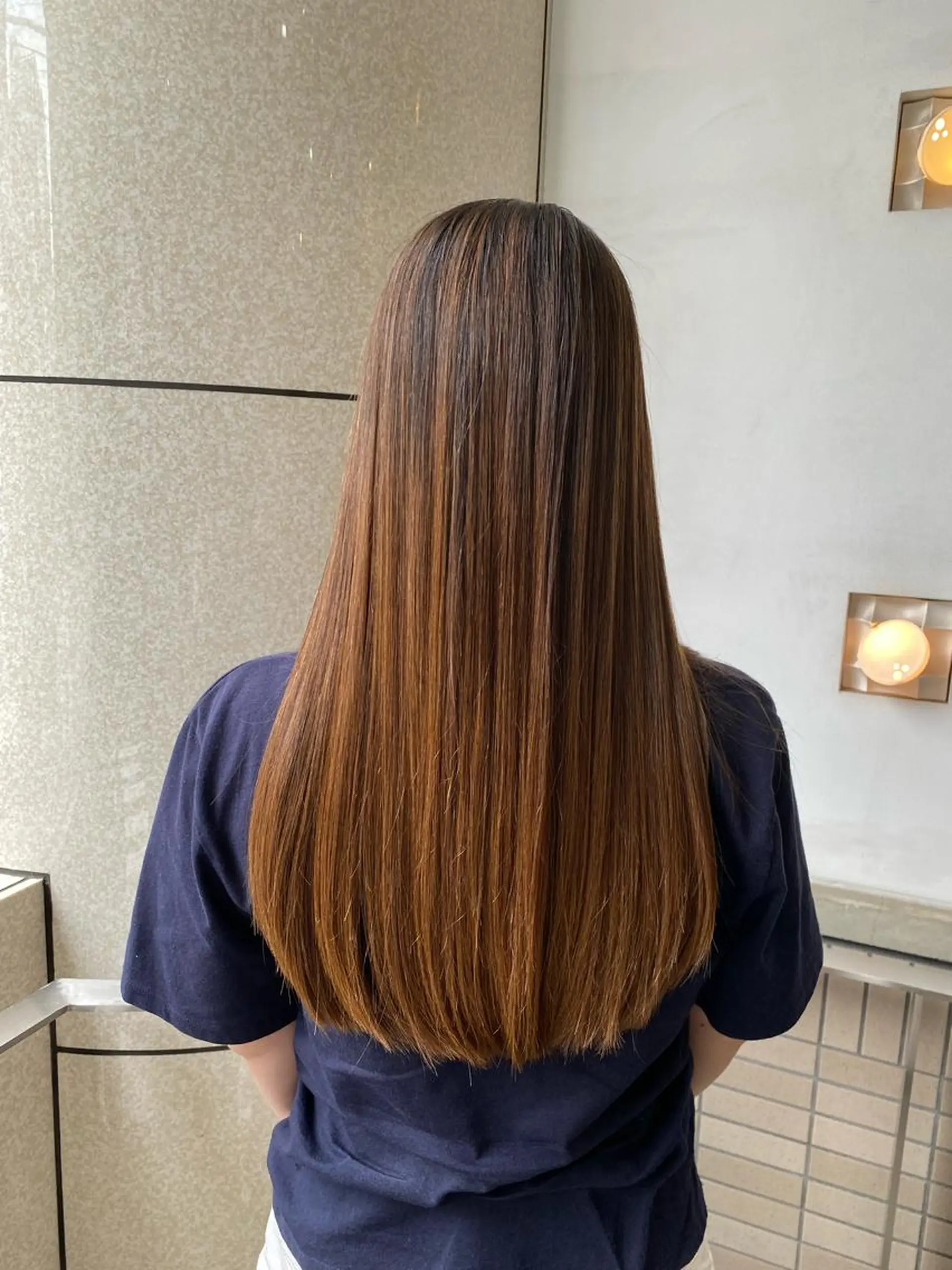 ロング パーマ 髪質改善 トリートメント 酸性ストレート ストレートパーマ 縮毛矯正 統括マネージャー/ 髪のドクター/前原悟のヘアスタイル