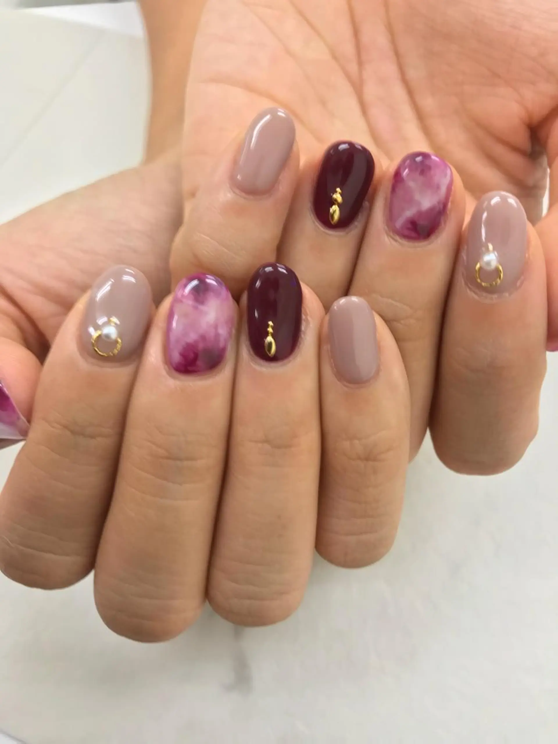 ネイル 五十嵐 美智のネイルデザイン