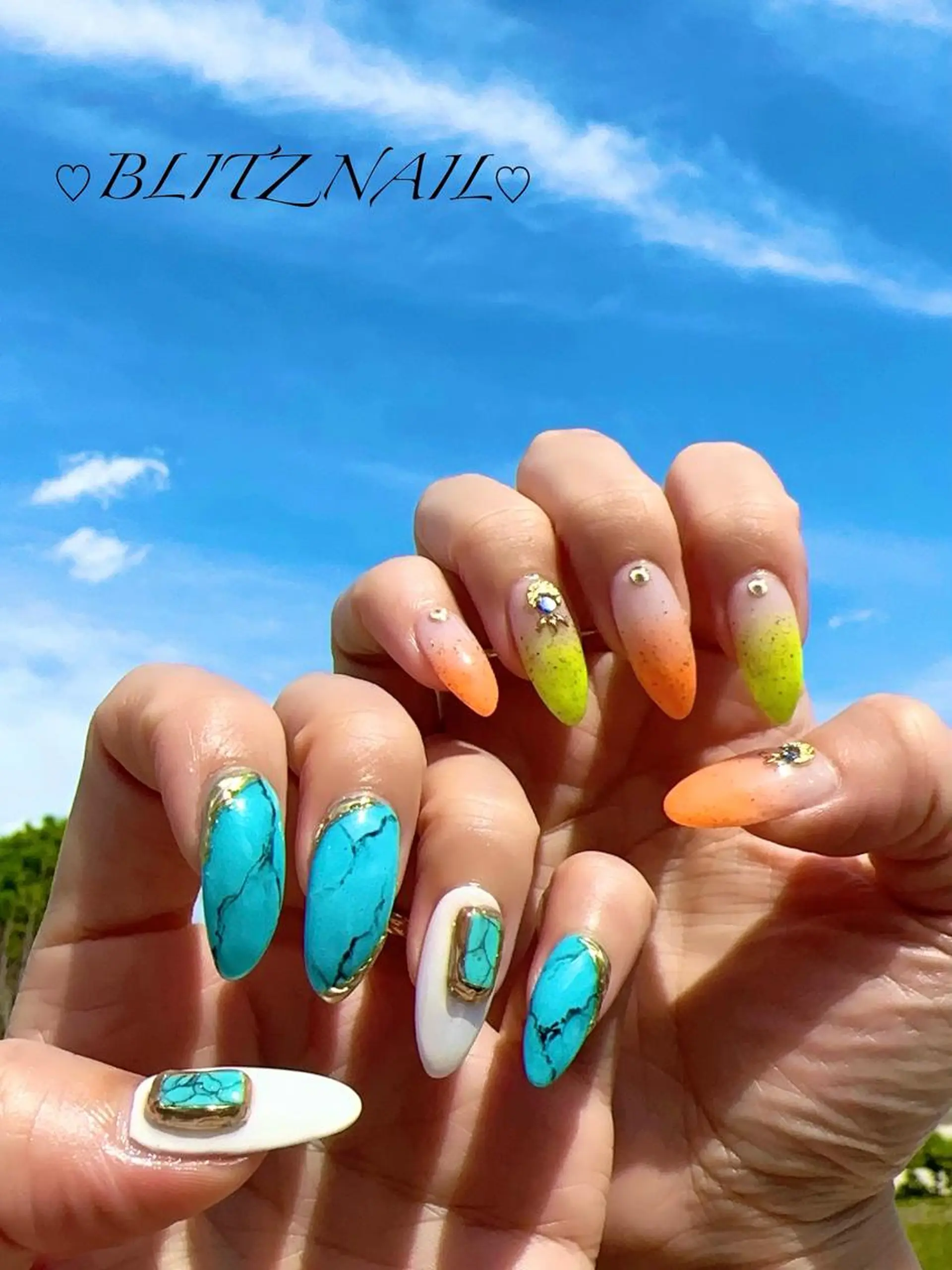 ネイル BLITZ Nail 岩田💅🏻✨のネイルデザイン
