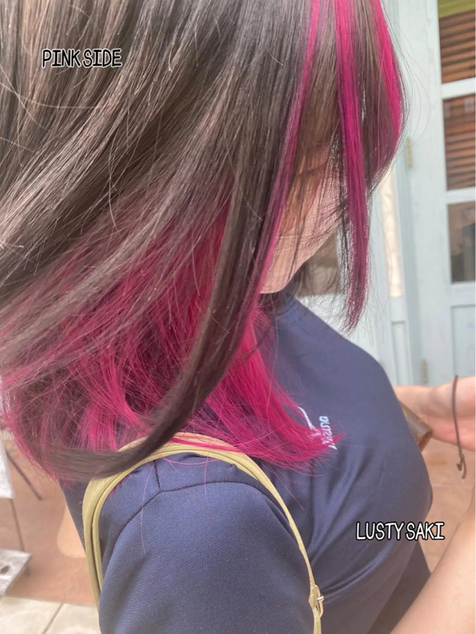 カラー インナーカラー 石山 早のマツエク・マツパデザイン