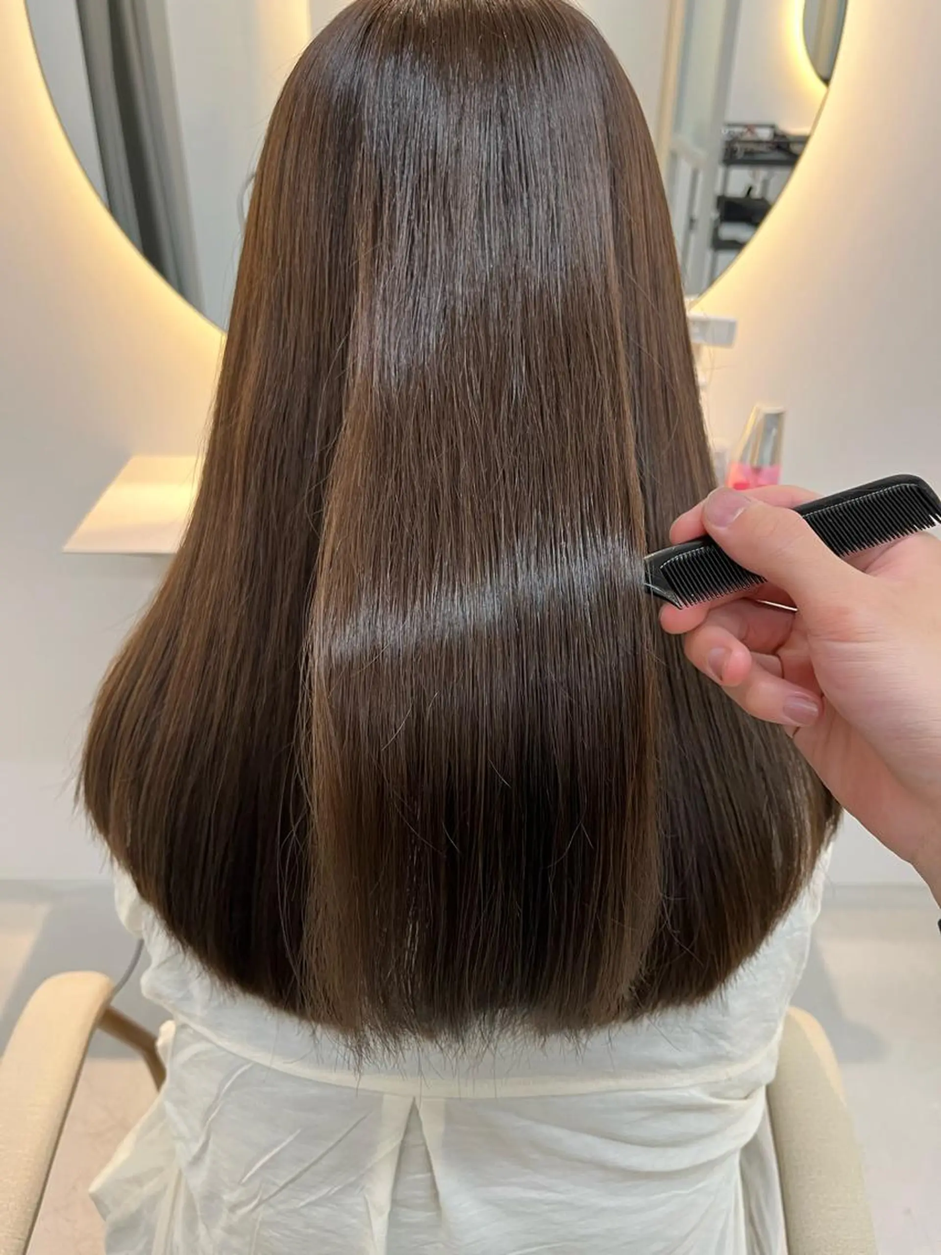 ロング 透明感カラー/艶髪/ 高城潤也のヘアスタイル