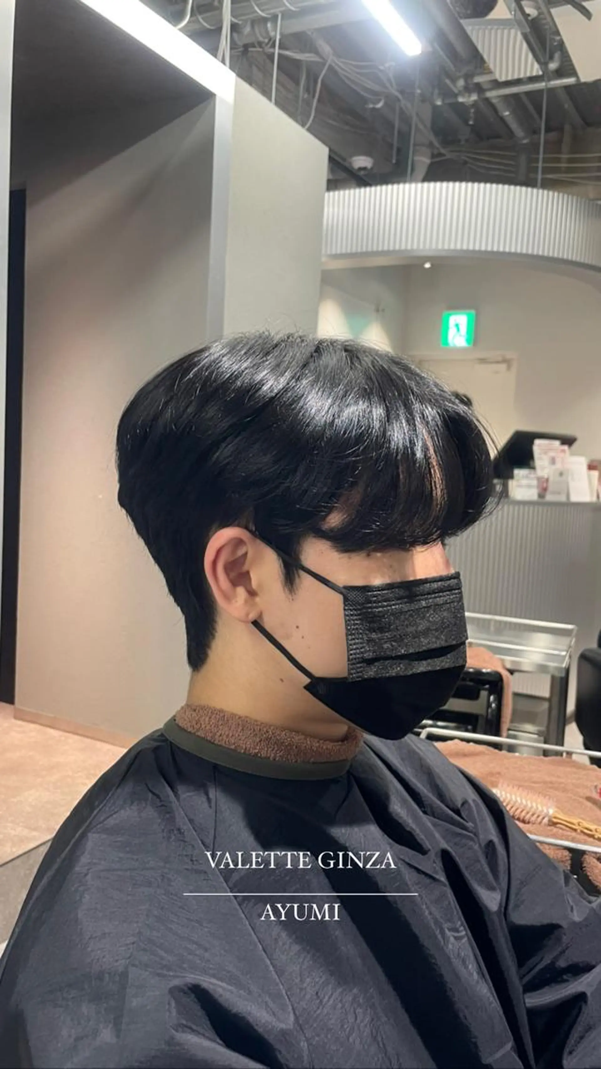 カラー メンズ 銀座/韓国ヘア🤍 レイヤーAYUMIのヘアスタイル