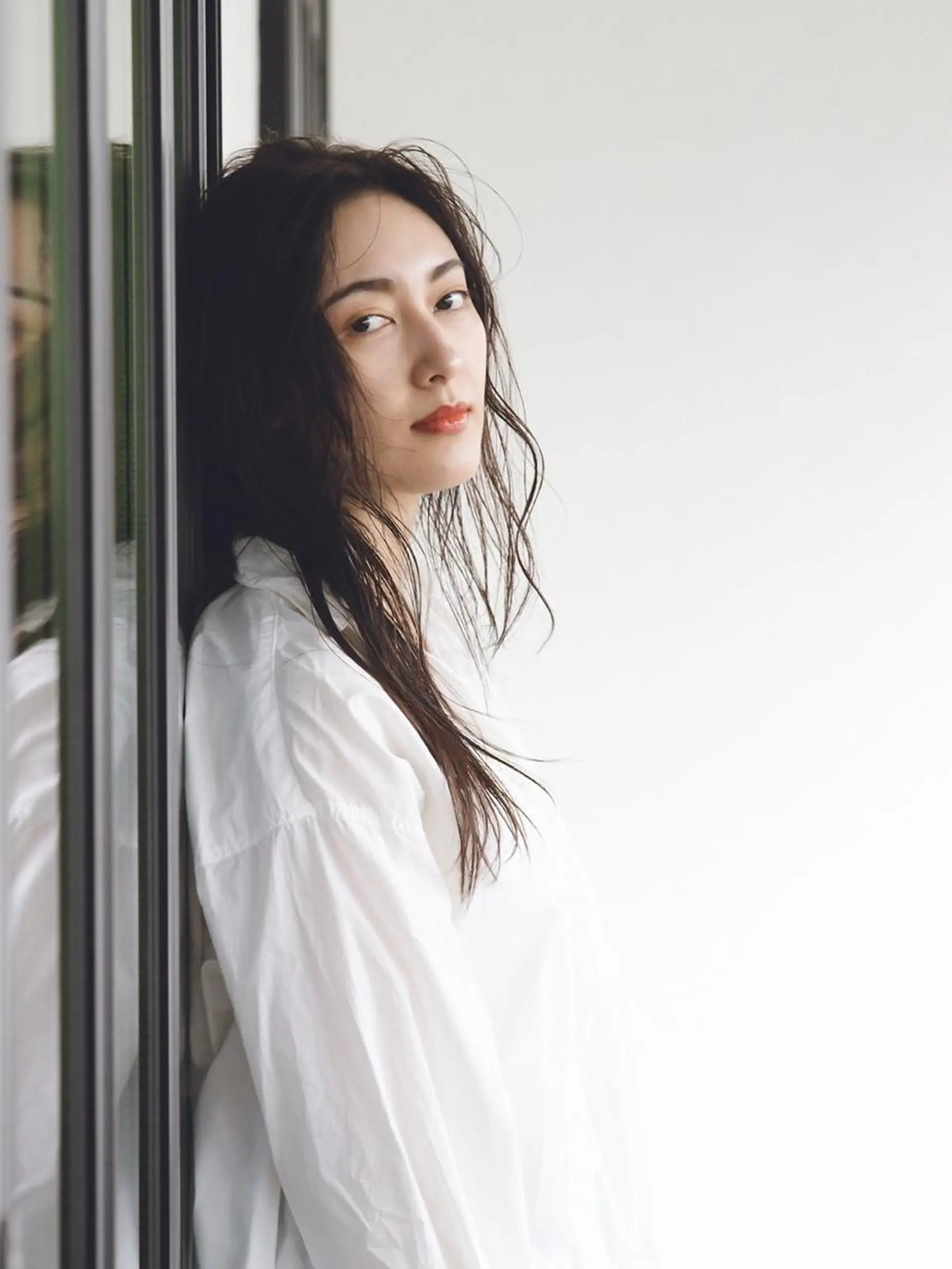 ロング 柳下 涼のヘアスタイル