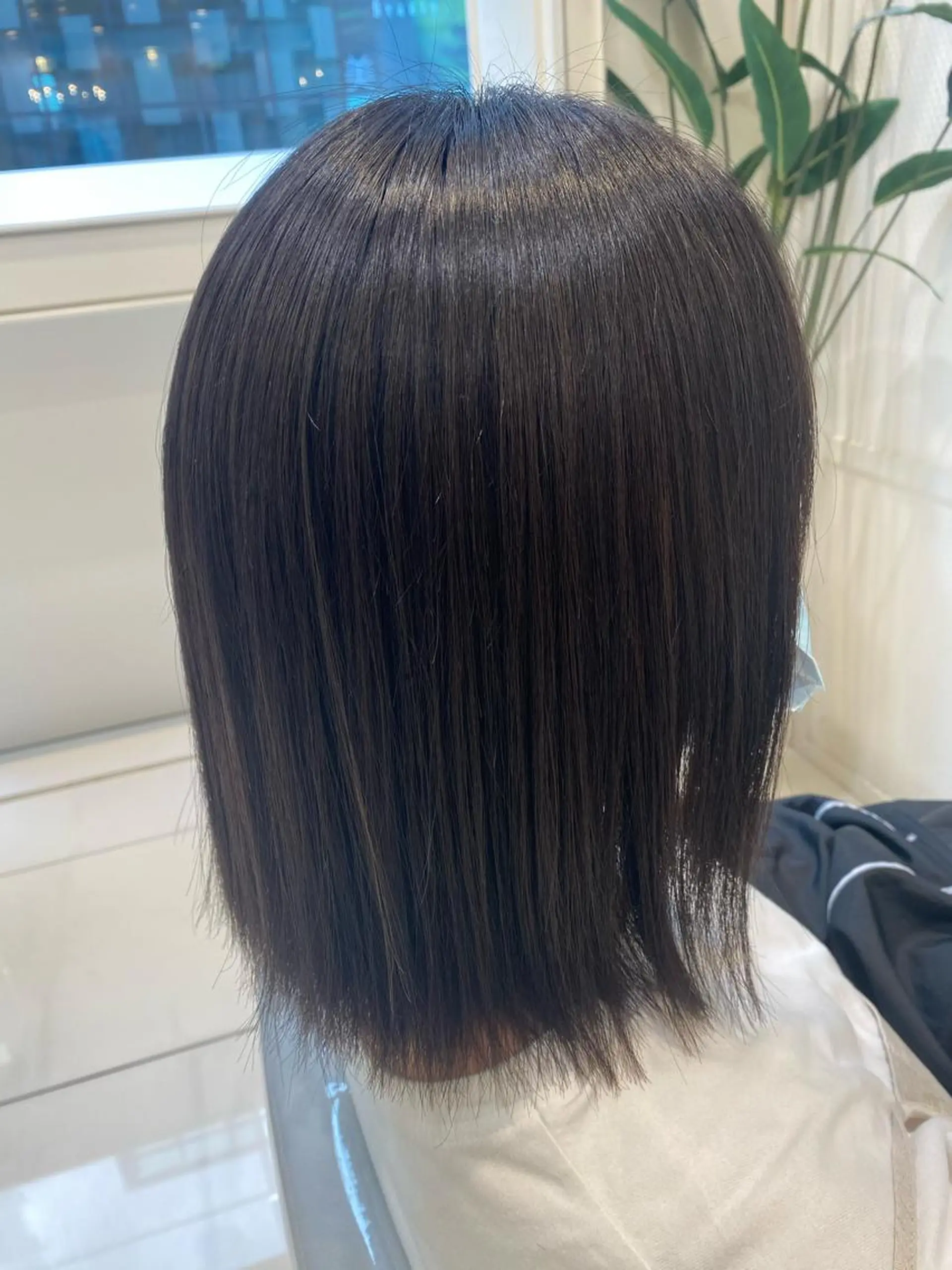 ミディアム パーマ 縮毛矯正 ストレートパーマ ヘアカラー トリートメント 【縮毛矯正特化】 kyokaのヘアスタイル